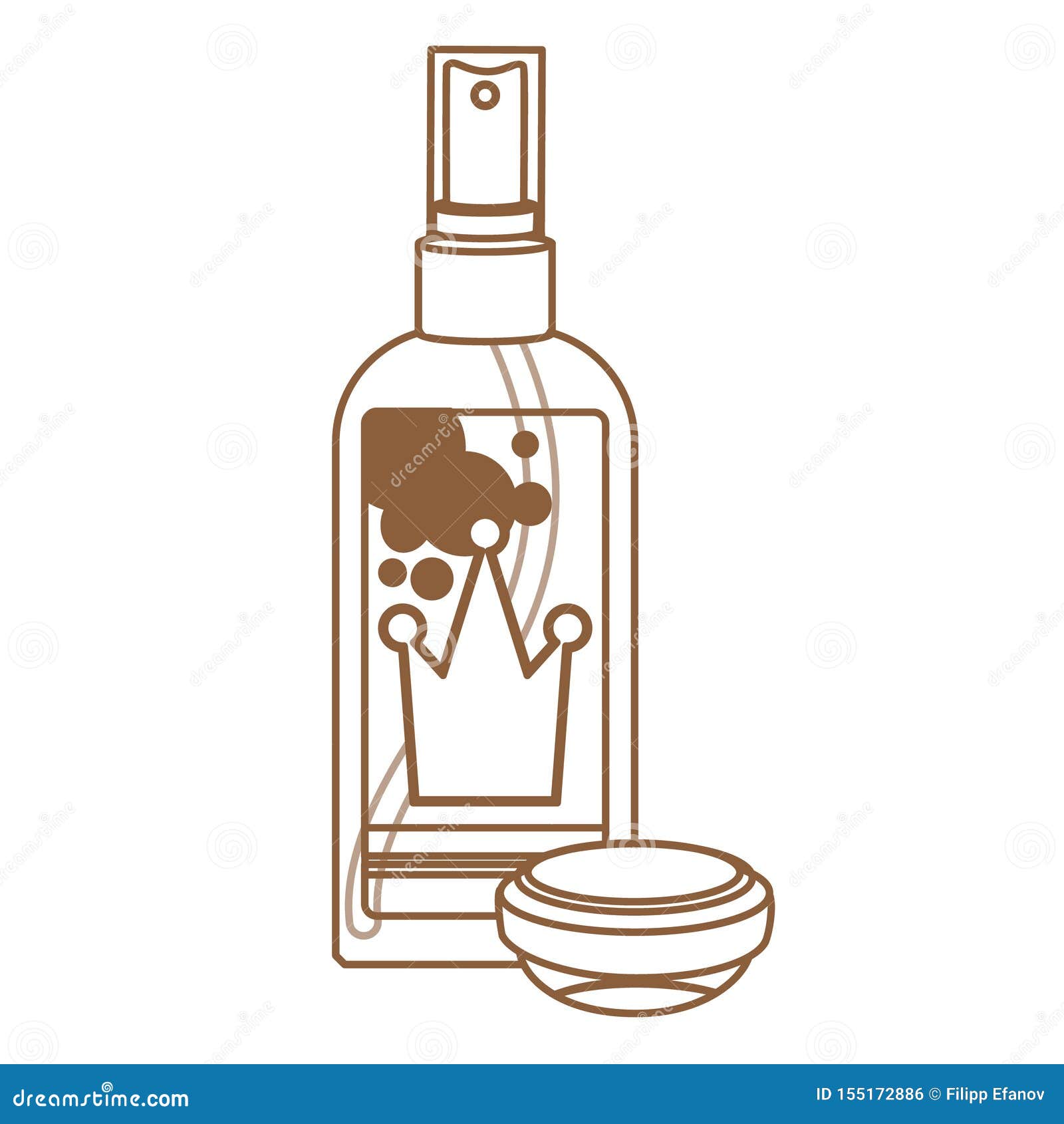 Anesthesia and Pain Reliever. Tattoo Accessory Stock Illustration