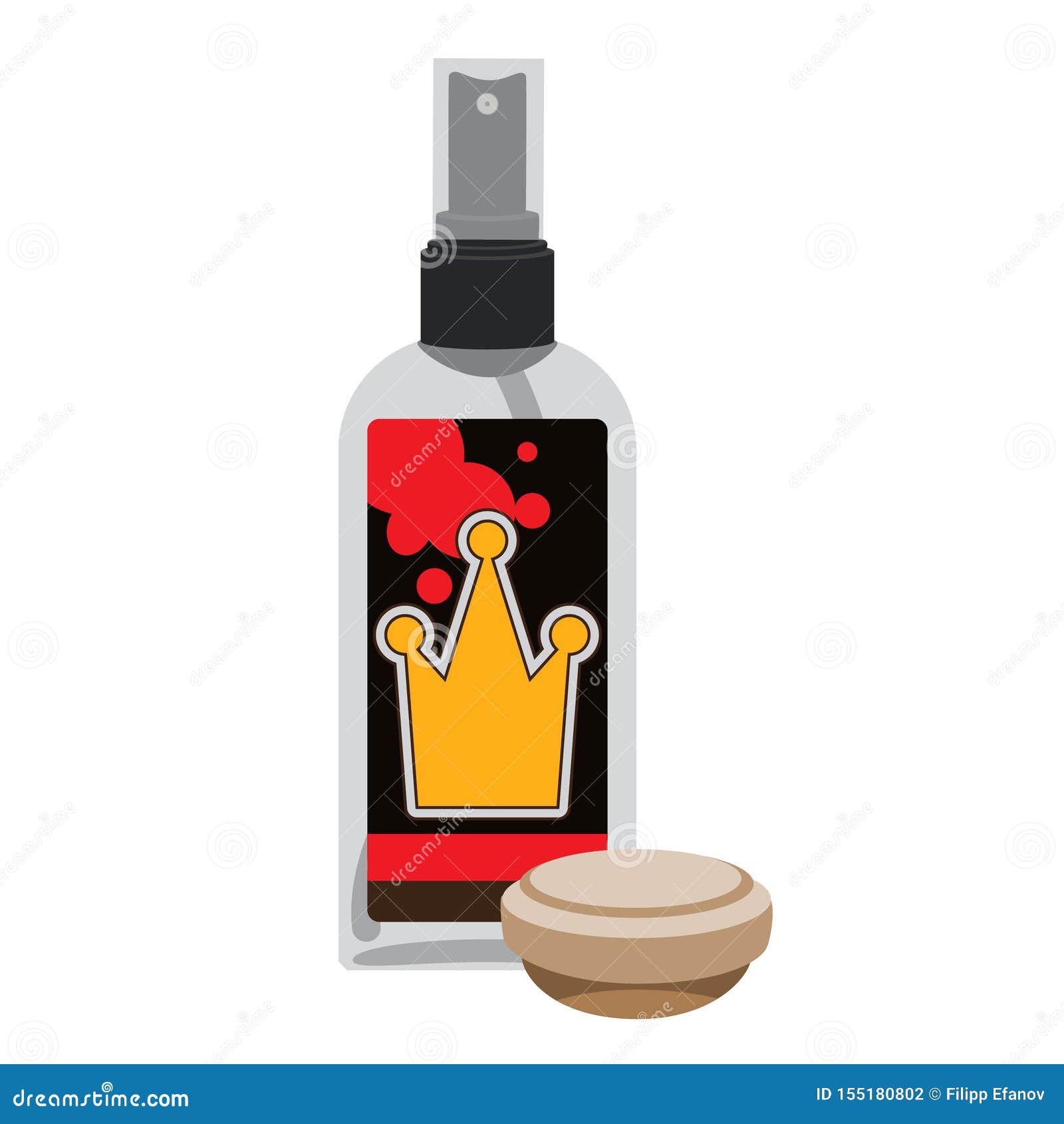 Anesthesia and Pain Reliever. Tattoo Accessory Stock Illustration