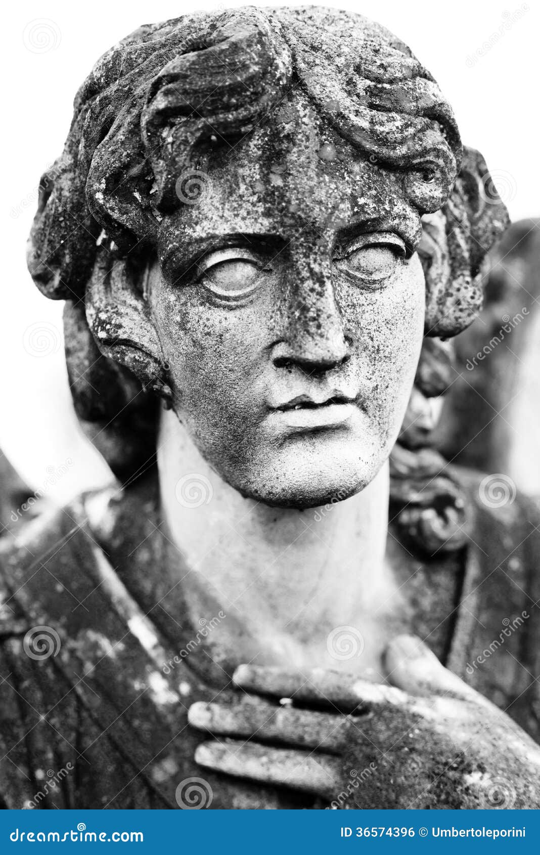 Angel face stock photo. Image of protector, funeral, angelic 36574396