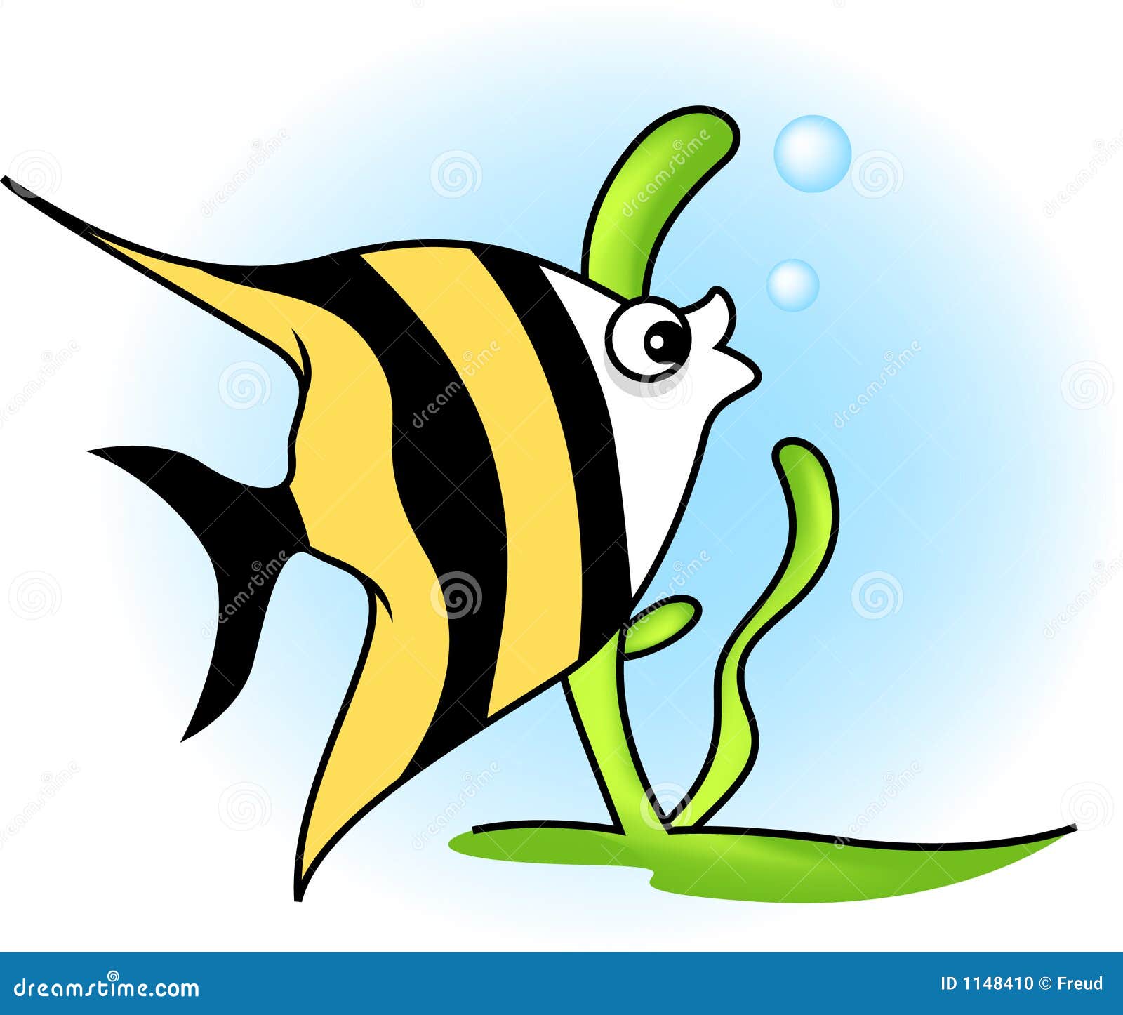 Angel Fish stock illustration. Illustration of underwater ...