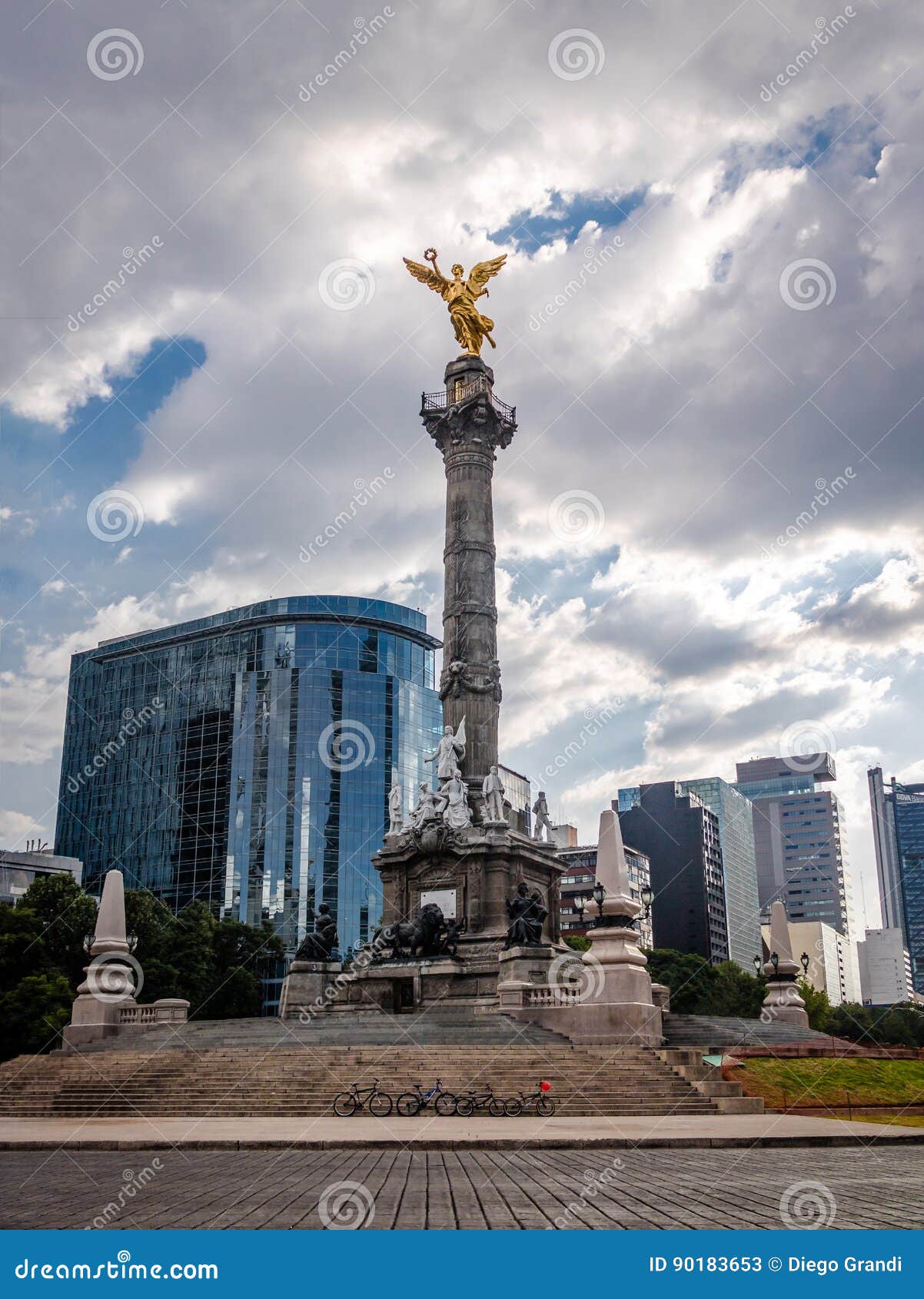 Angel of Independence Monument Mexico City, Mexico Editorial Stock
