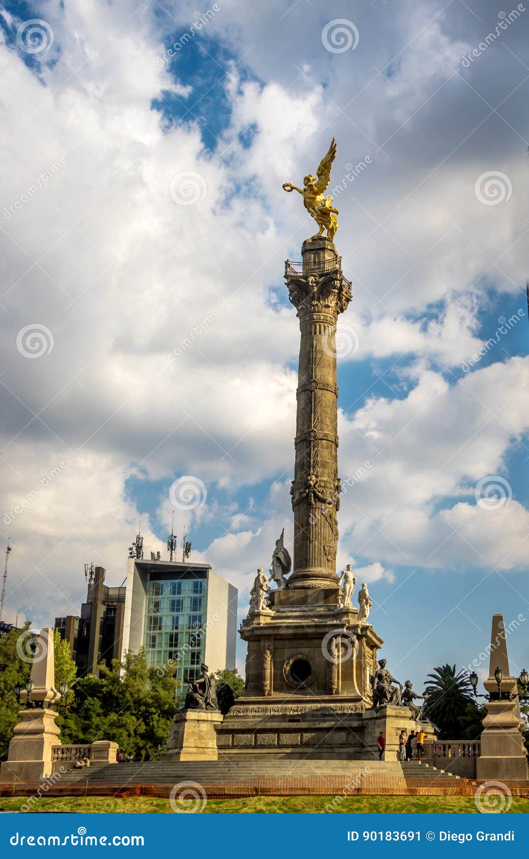 Angel of Independence Monument Mexico City, Mexico Editorial Photo