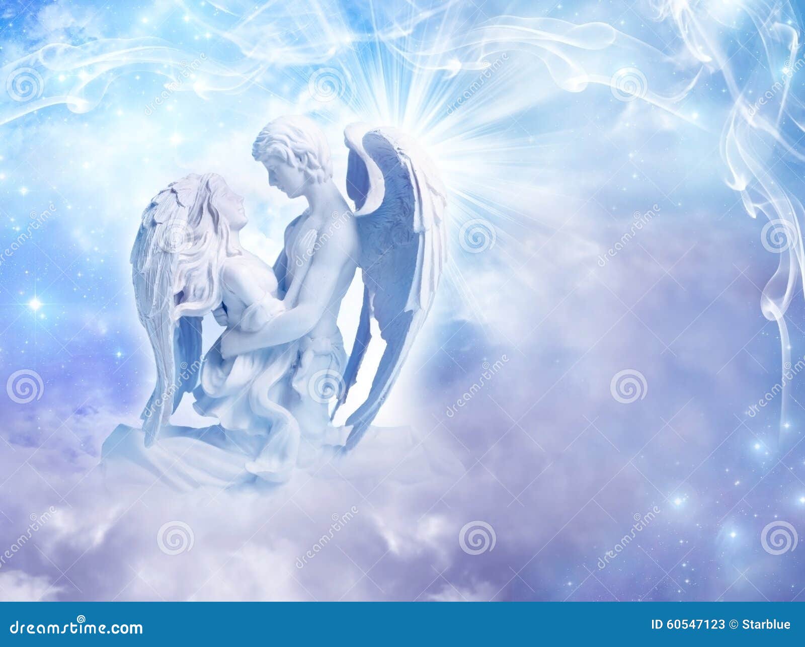 Angel love stock image. Image of spiritual, background - 60547123
