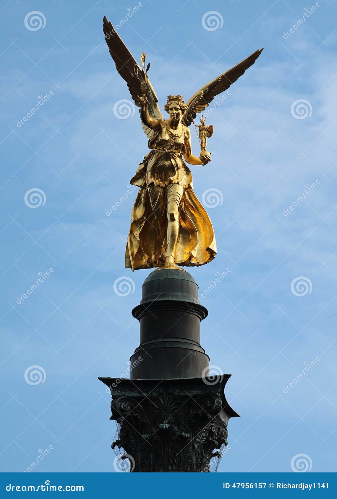Angel of peace stock image. Image of symbols, weather 47956157