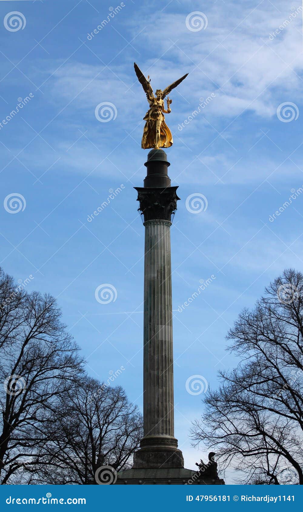 Angel of peace stock image. Image of clouds, angel, weather 47956181