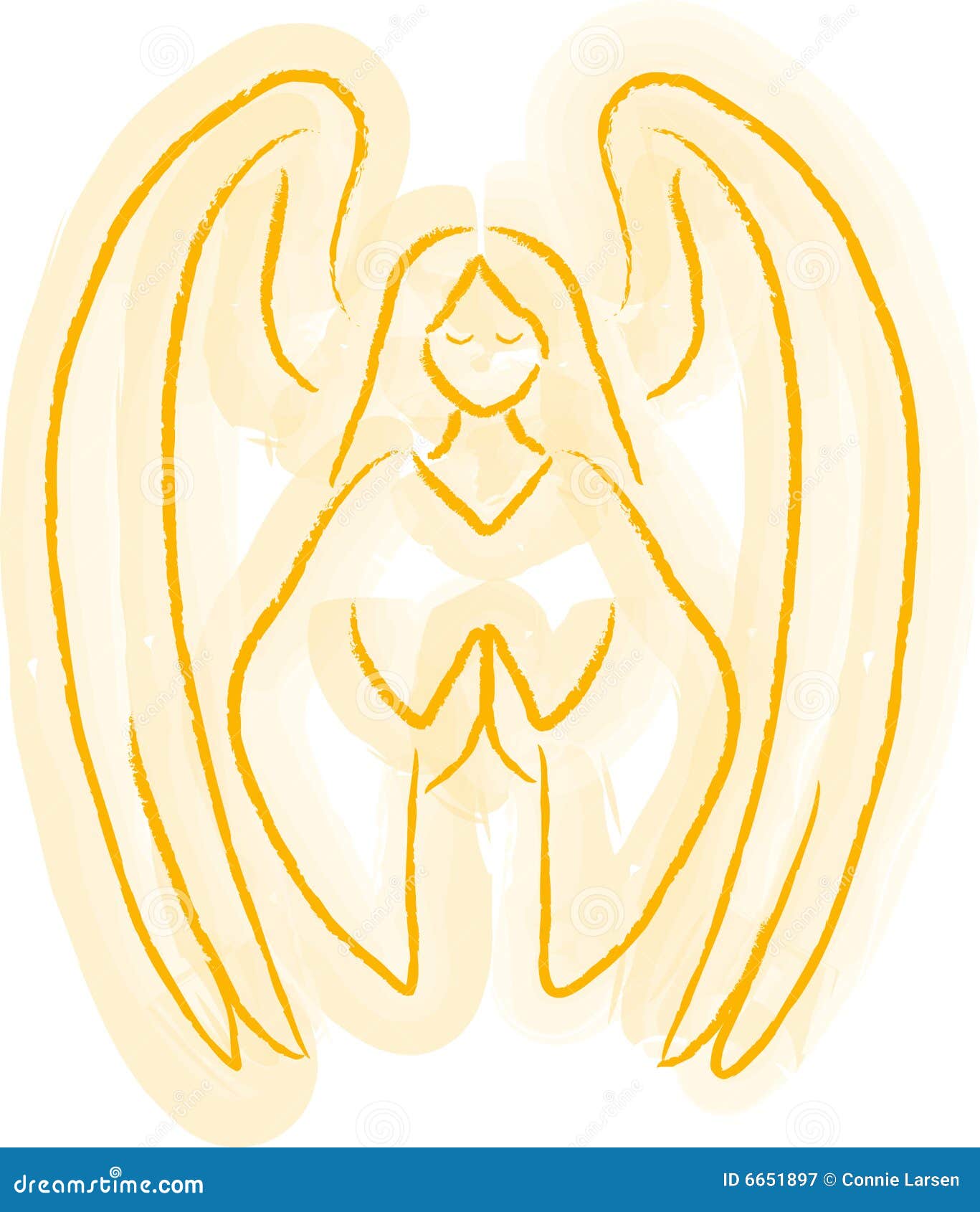 angel sketch