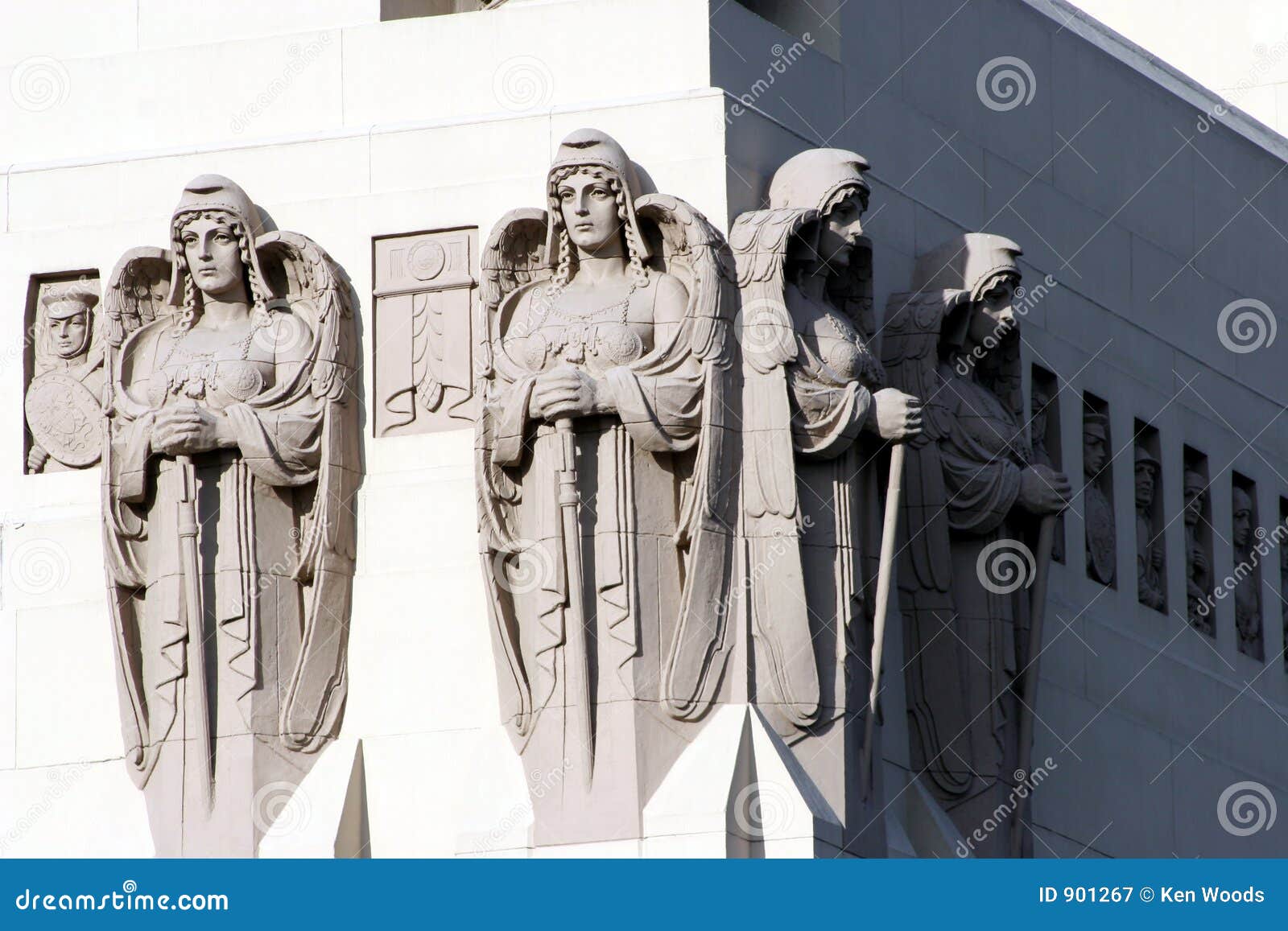Angel Statues On Building Royalty Free Stock Photography Image 901267