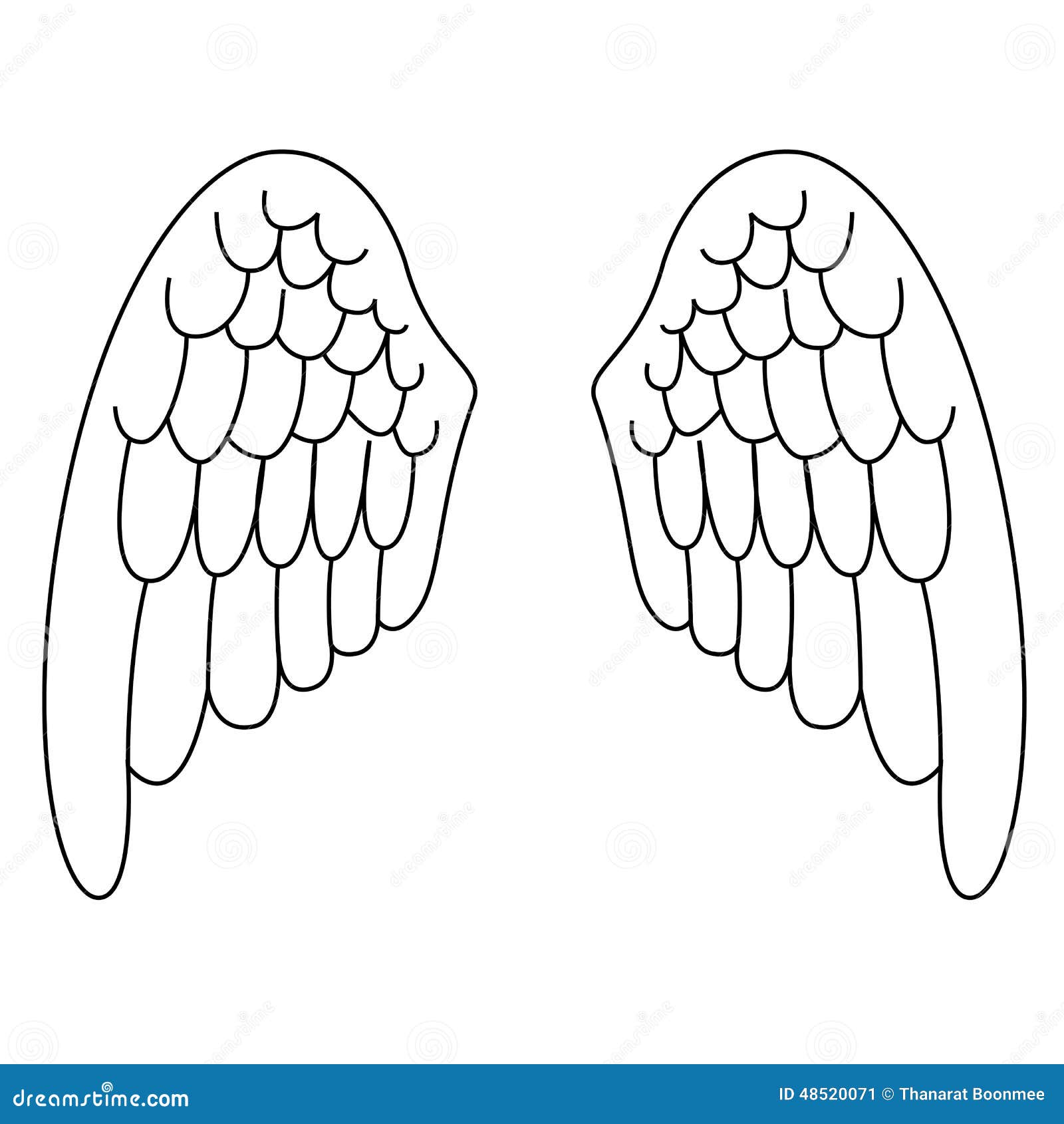 Angel Wing Illustration Stock Illustrations – 40,898 Angel Wing  Illustration Stock Illustrations, Vectors & Clipart - Dreamstime