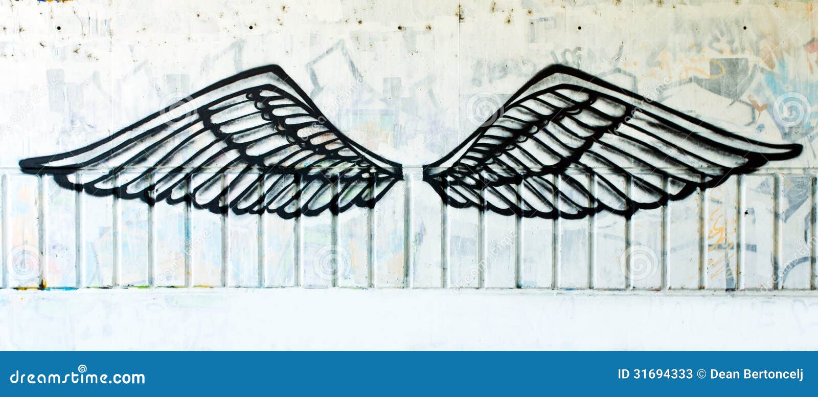 Angel Wings Painted Wall Background Stock Photos - Free & Royalty-Free  Stock Photos from Dreamstime