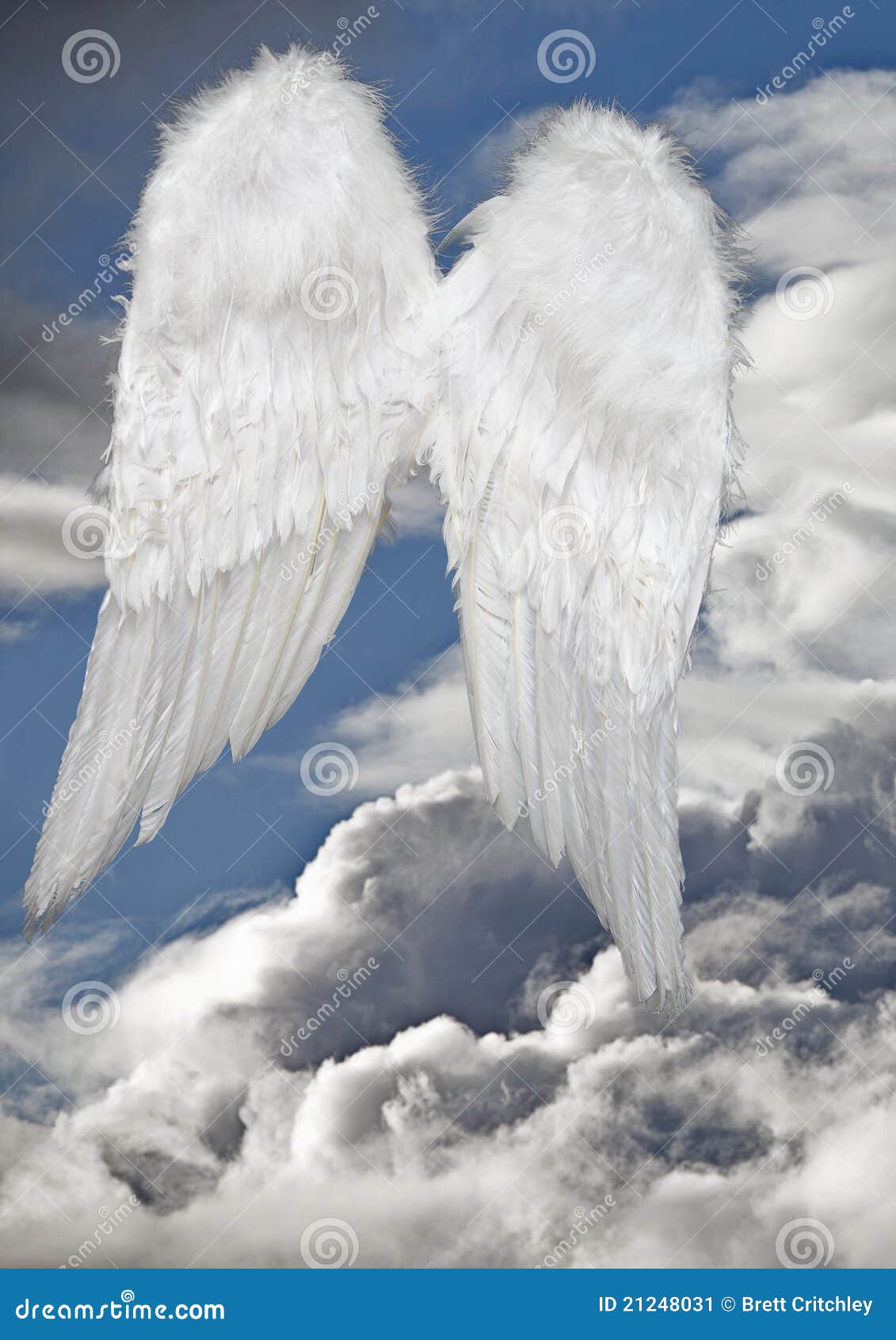 Angel wings heaven stock image. Image of flying, aura - 21248031