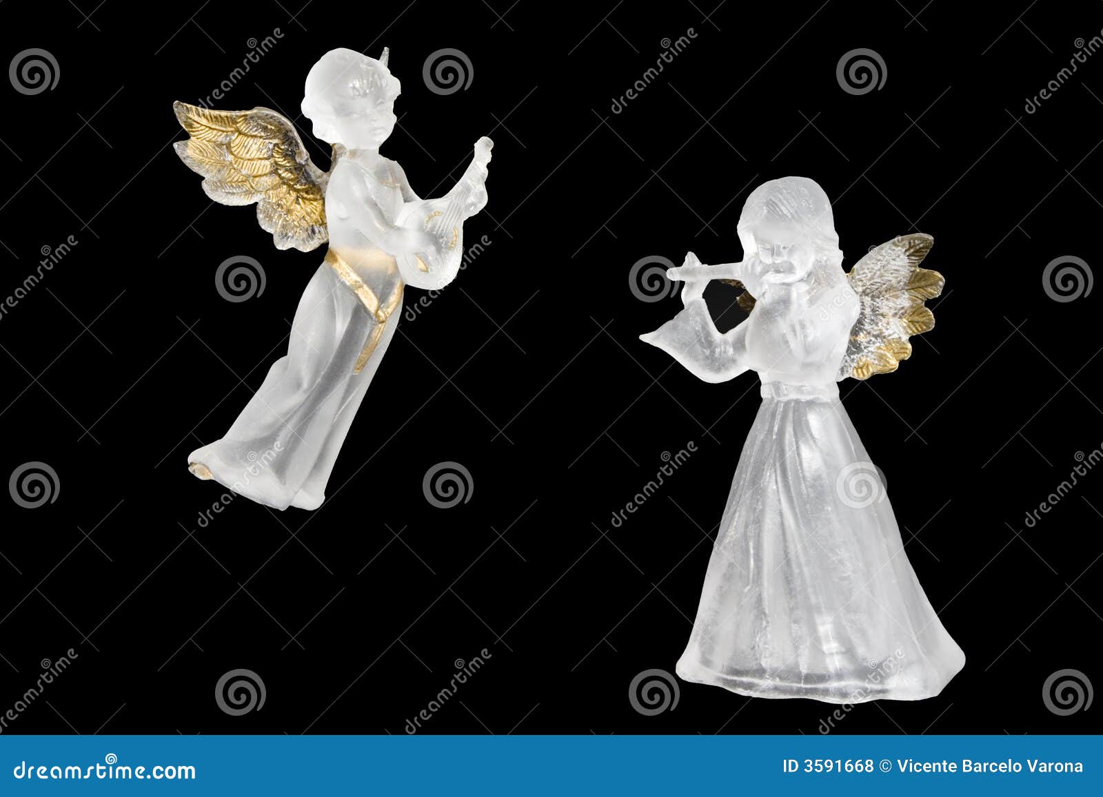 Foto Angeli Di Natale.Angeli Di Natale Fotografia Stock Immagine Di Ghiaccio 3591668