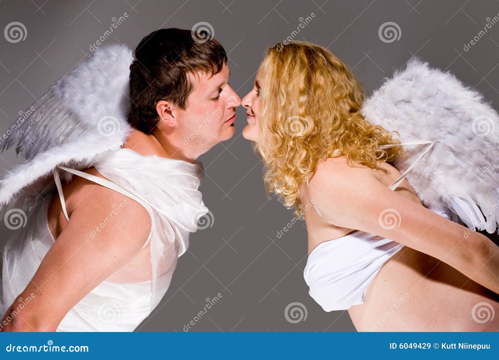 Angels Kissing Royalty Free Stock Images Image 6049429