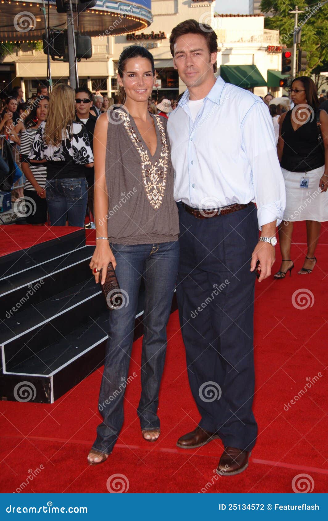 Angie Harmon Mark Harmon Related