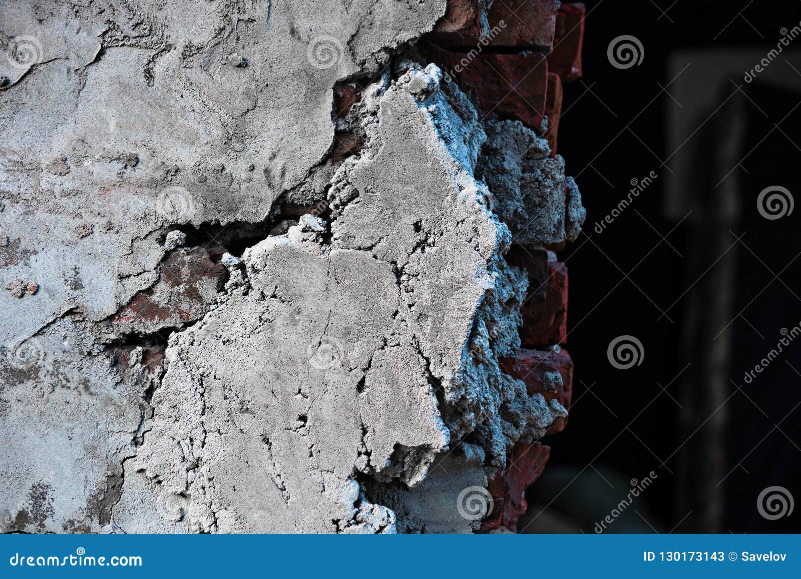 Broken Concrete Wall Seamless