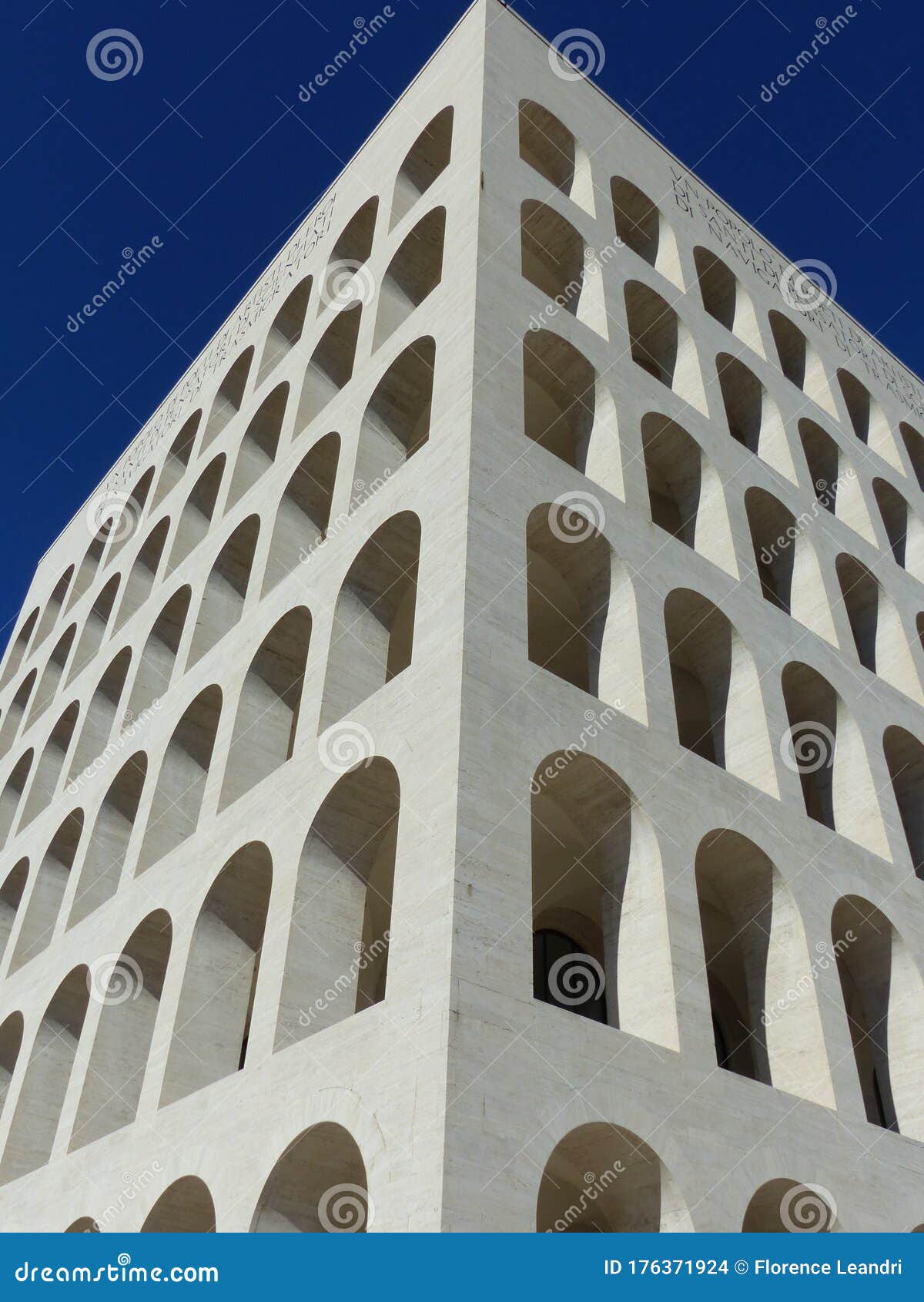 Angle of the Building of the Roman Civilization in the District Eur To ...