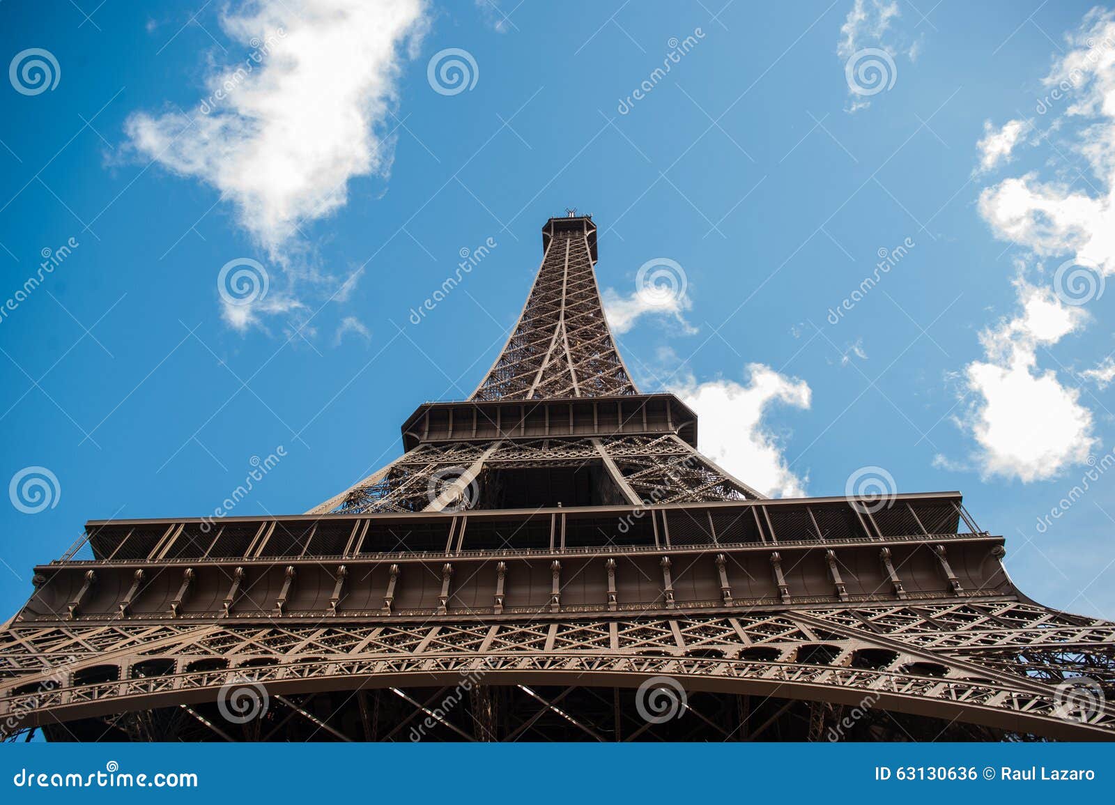 angle view of eiffiel tower