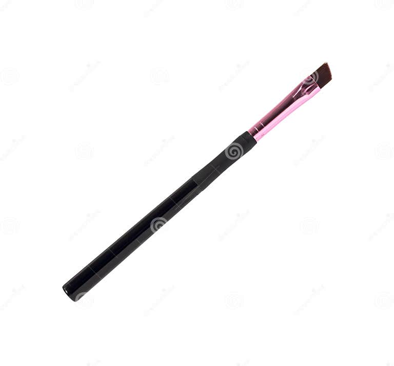 Angled Mascara Eyeliner Brush Stock Photo Image of black, holder