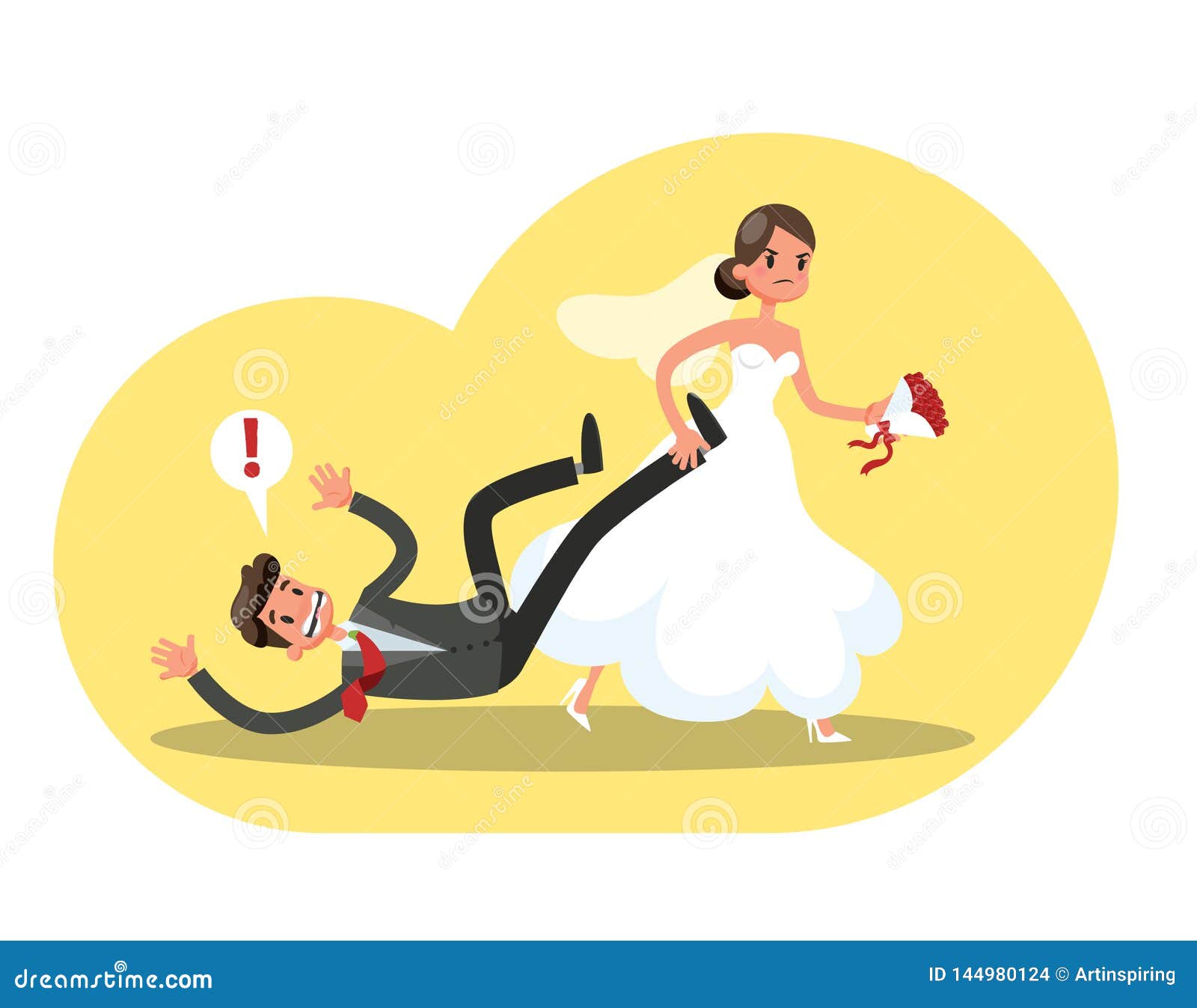 Bride Dragging Groom Wedding Stock Illustrations – 11 Bride Dragging Groom  Wedding Stock Illustrations, Vectors & Clipart - Dreamstime