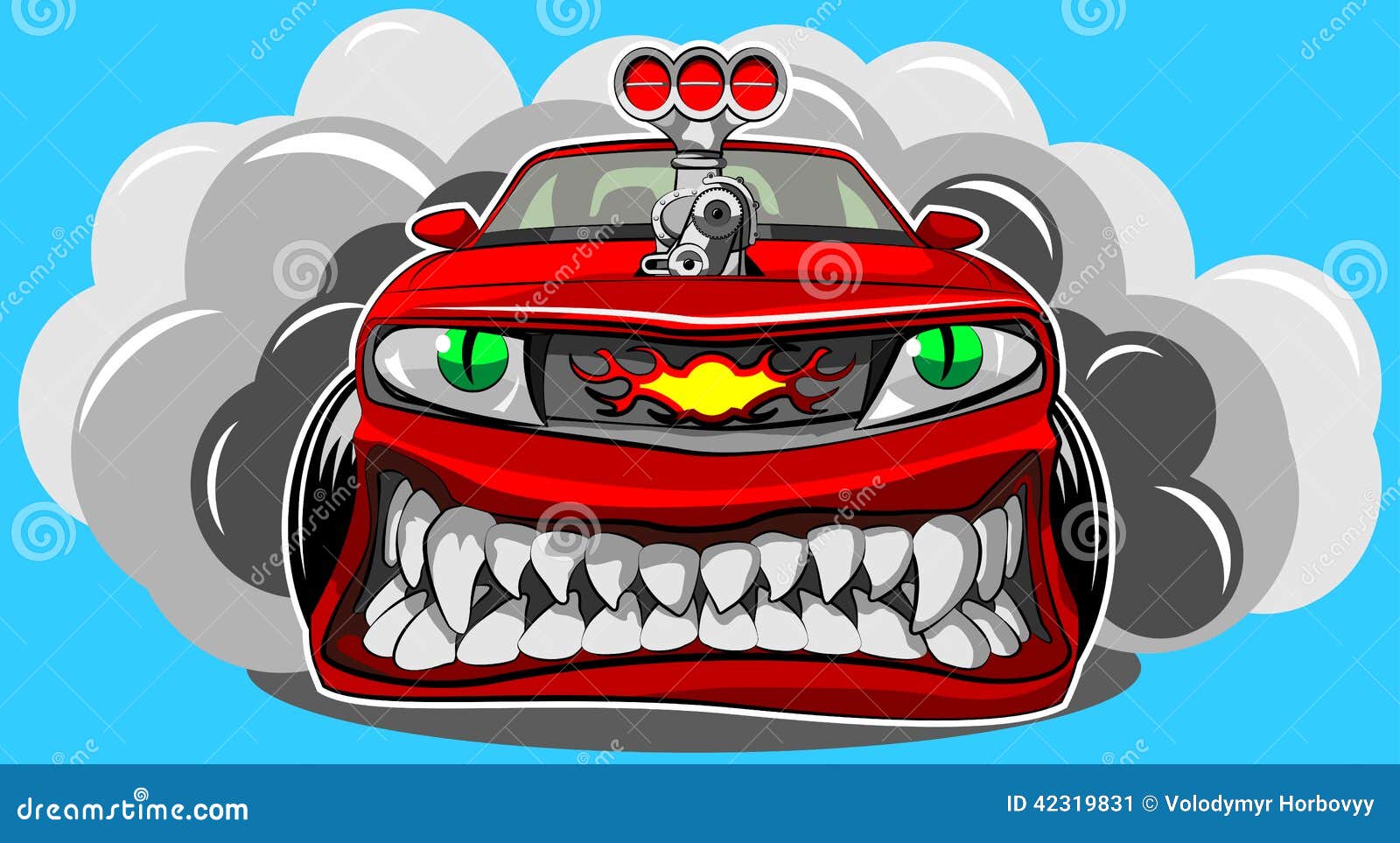 angry car