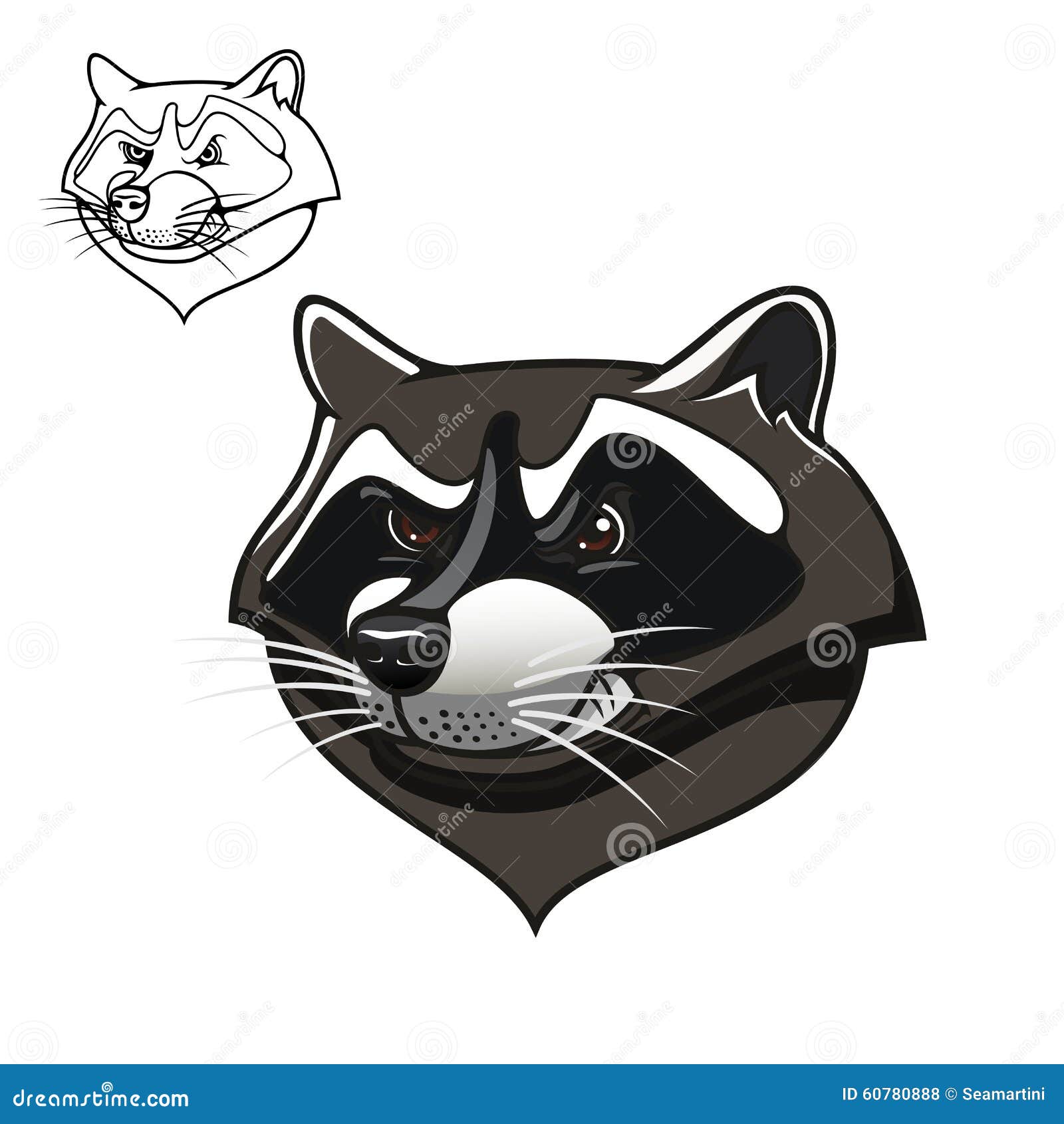 Raccoon Tattoo colored proposal by ArielAleXCo on DeviantArt