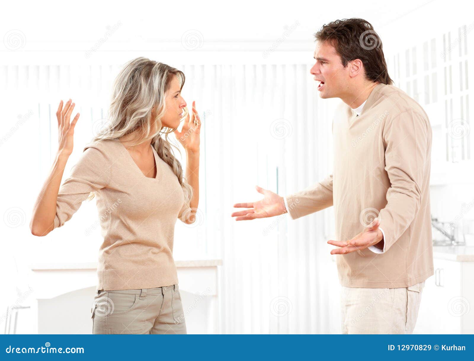 Angry Couple  Royalty Free  Stock Images Image 12970829