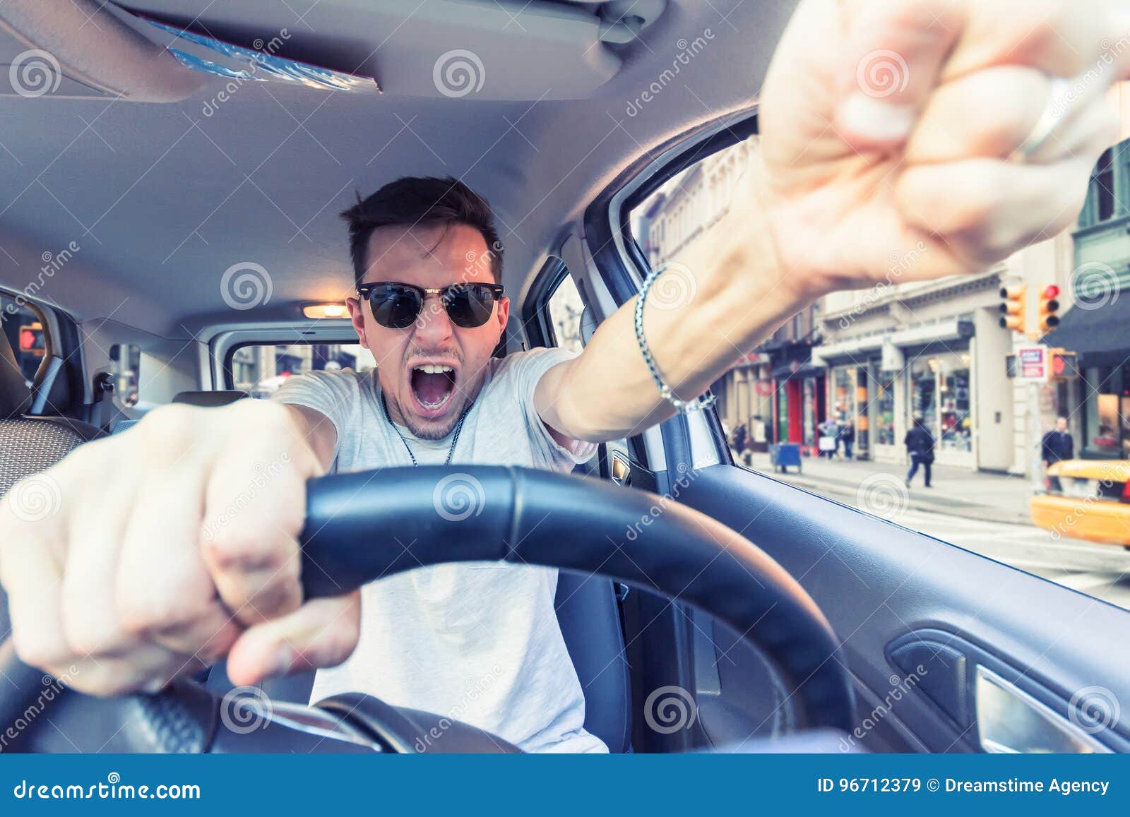 angry driver