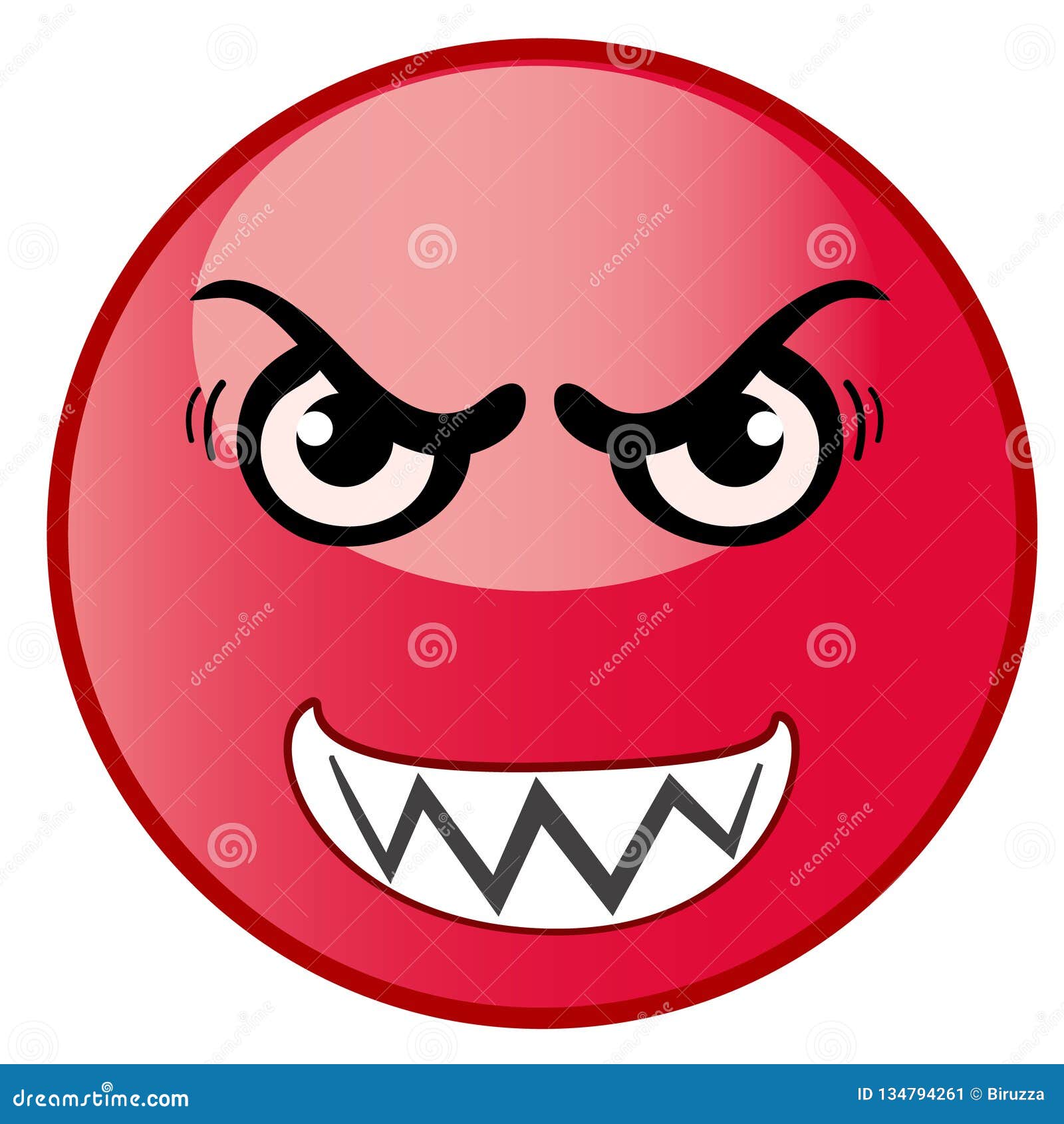 rørledning Perioperativ periode nikotin Angry Emoticon, Emoji, Red Smiley - Vector Illustration Stock Illustration  - Illustration of facial, loud: 134794261