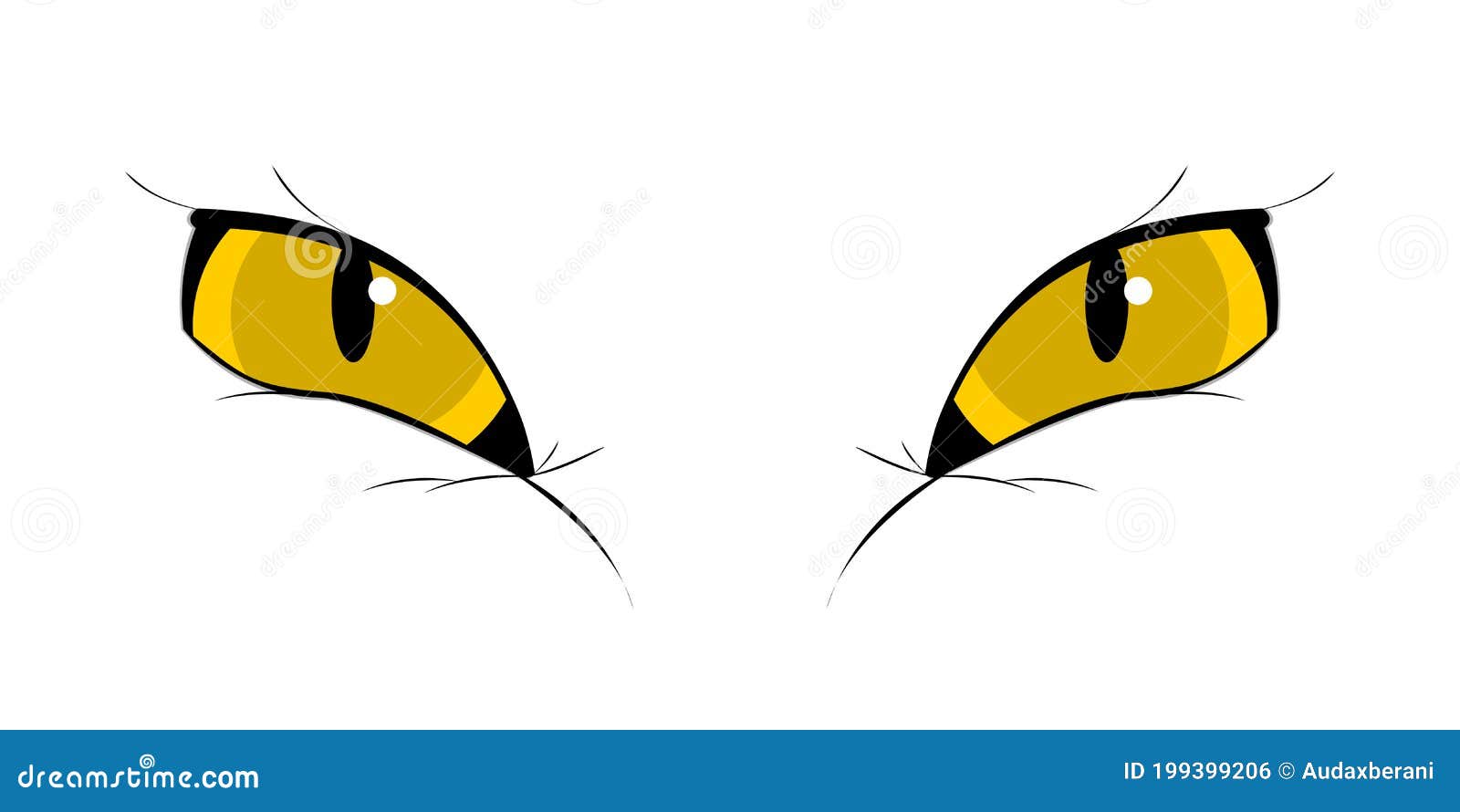 Premium Vector  Cute yellow white baby cat