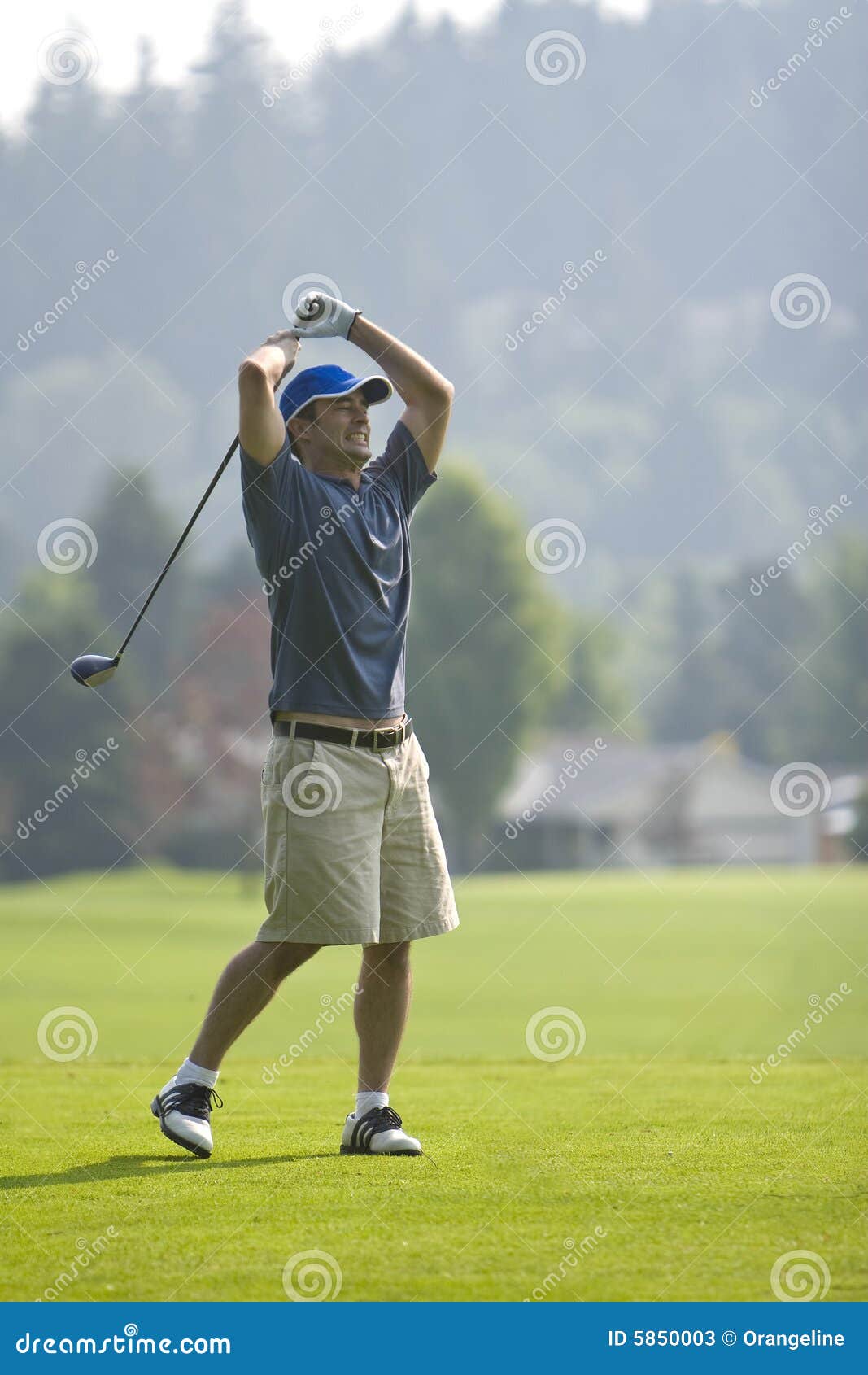 Angry Golfer - vertical stock image. Image of chip, adult - 5850003