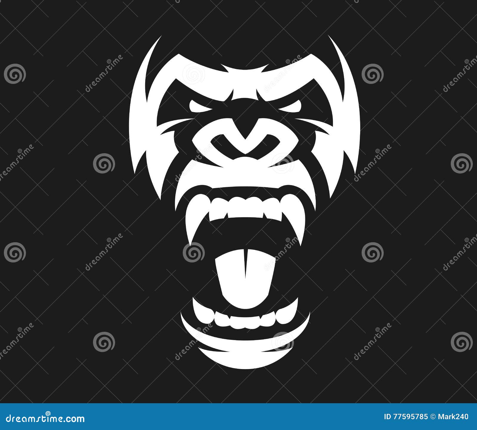 angry gorilla 