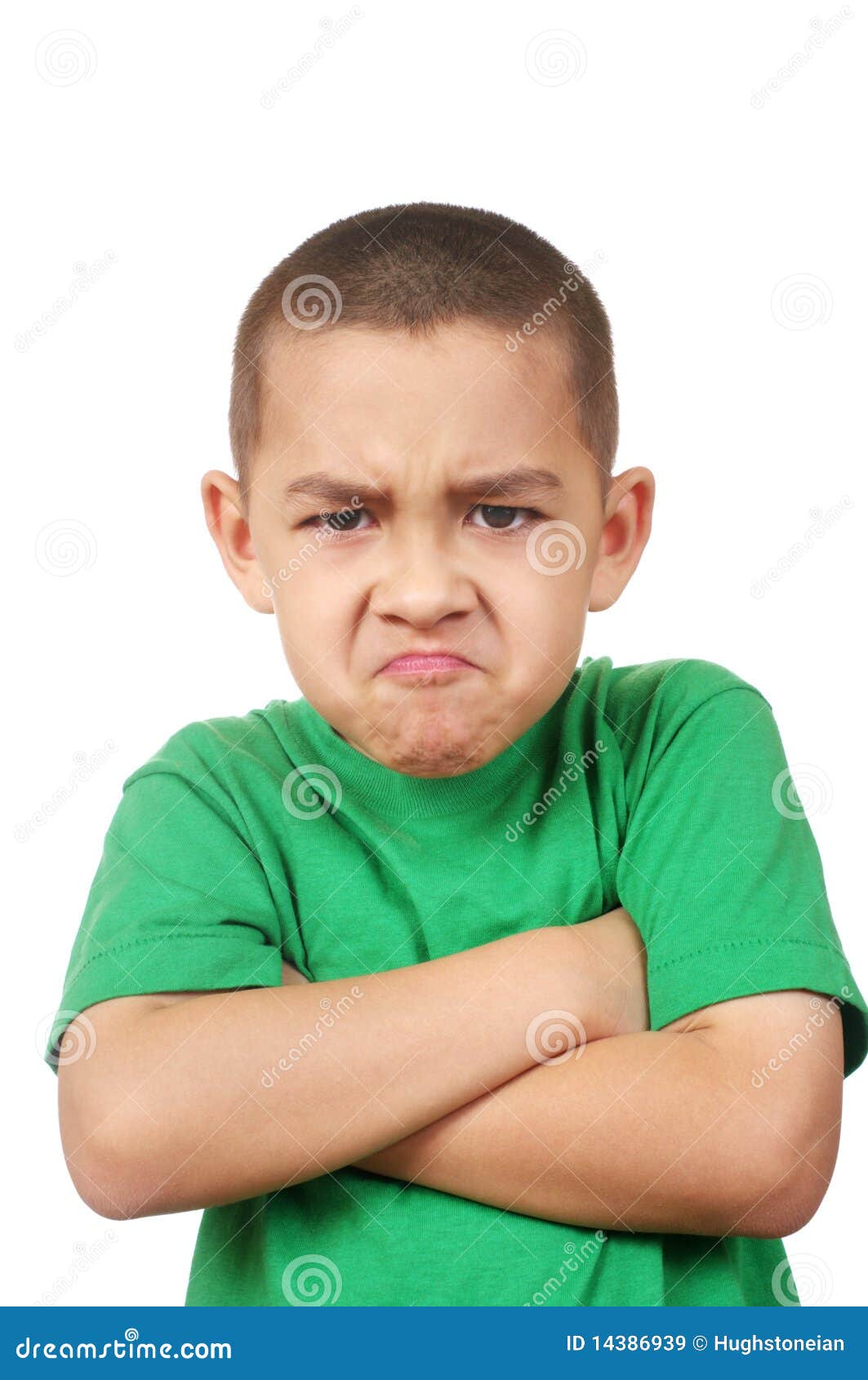 angry kid stock photo