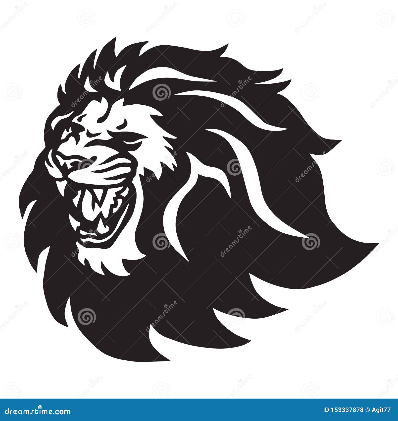 Free Free Lion Head Roar Svg 75 SVG PNG EPS DXF File