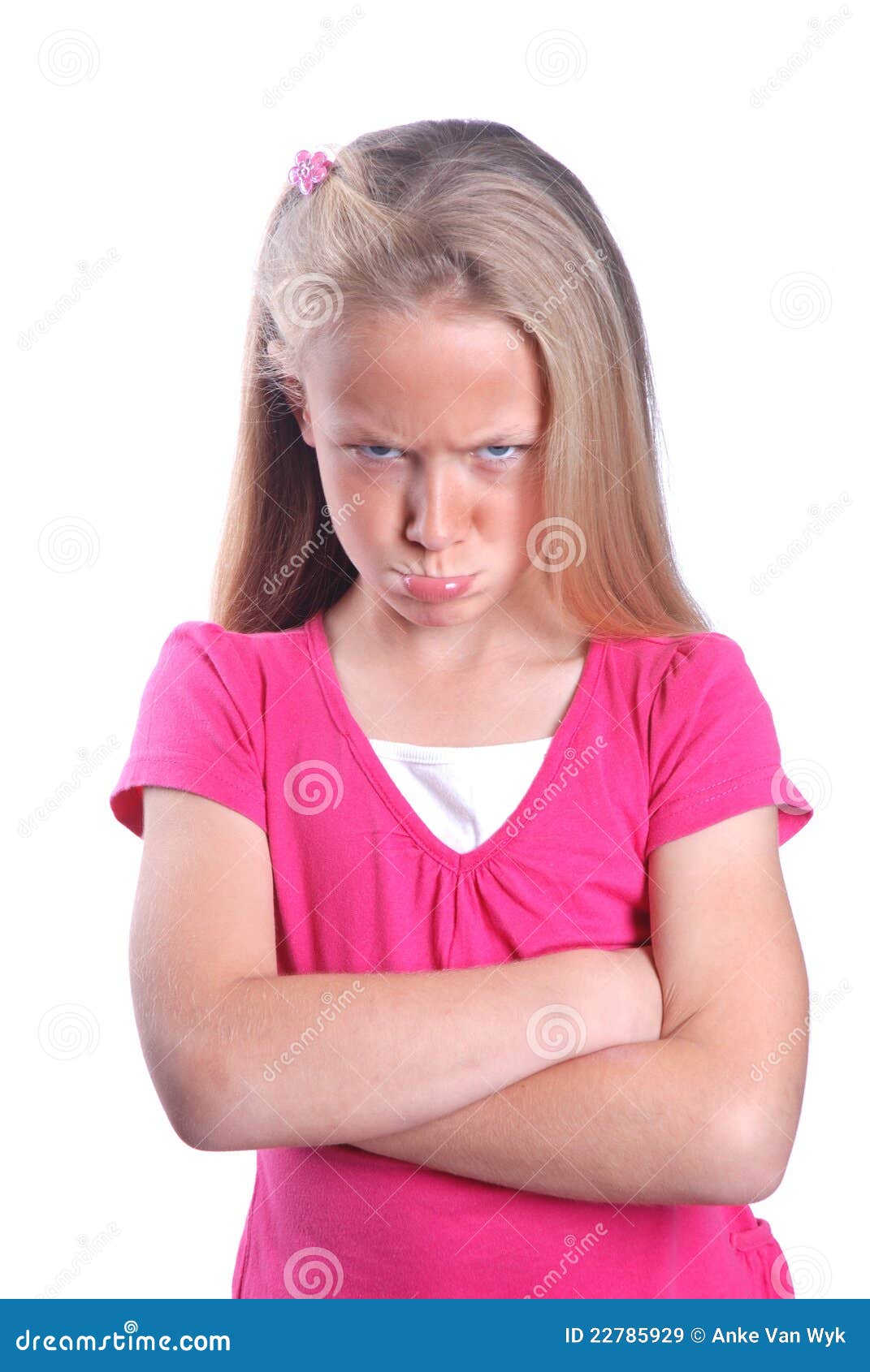 Image result for little girl with arms crossed, mad