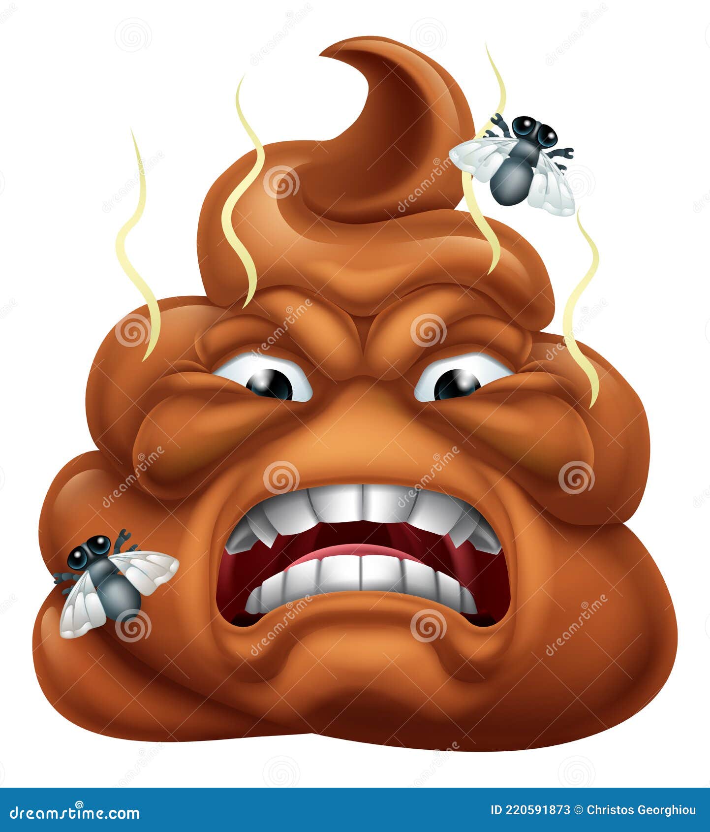 angry mad dislike hating poop poo emoticon emoji