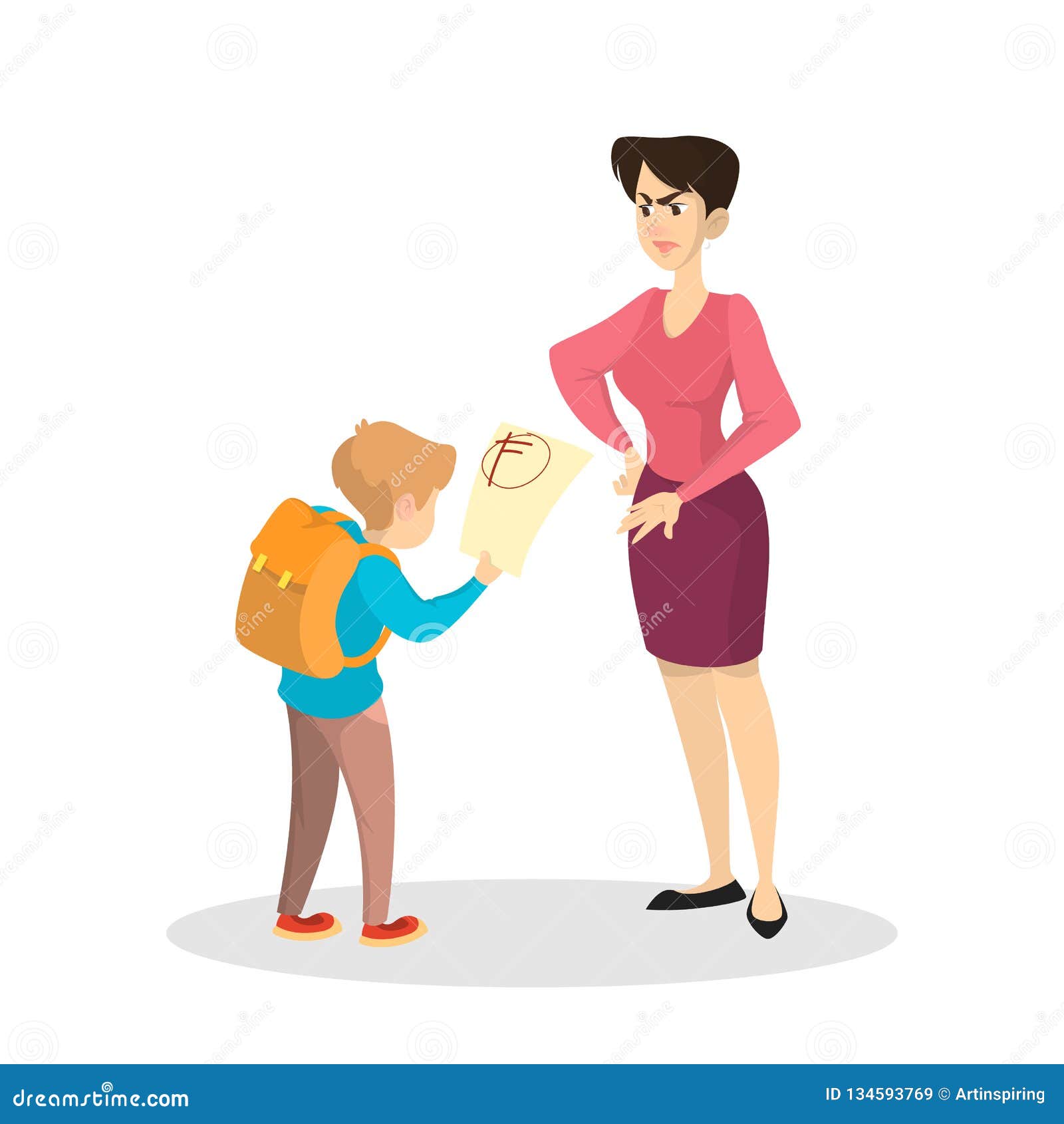 https://thumbs.dreamstime.com/z/angry-mother-upset-boy-bad-grades-angry-mother-upset-boy-bad-grades-sad-child-cry-holding-paper-school-134593769.jpg