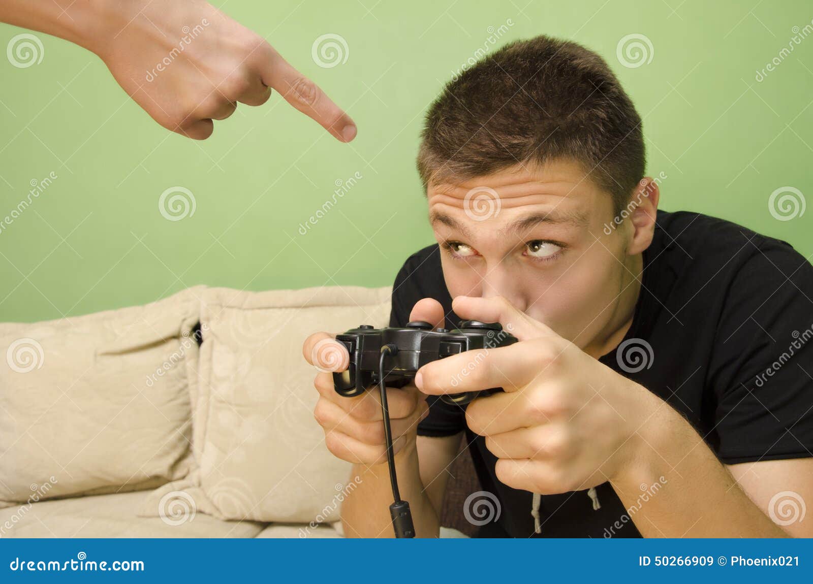 angry kid playing video games