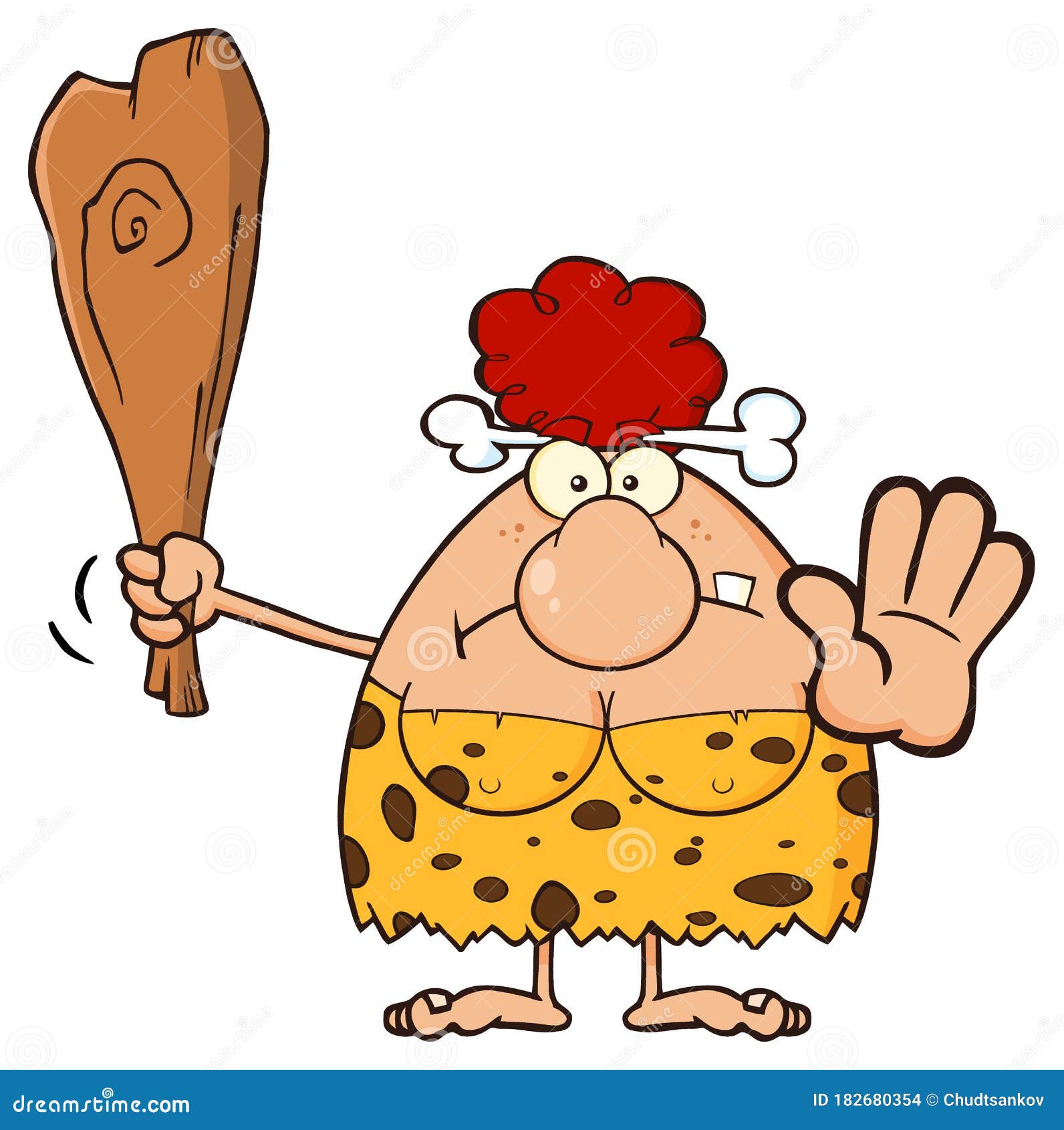 Angry Red Hair Cave Woman Cartoon Mascot Character Gesturing and Standing with a Club Stock Illustration - Illustration of cartoon, comic: 182680354 Angry Red Hair Cave Woman Cartoon Mascot Character Gesturing and Standing with a Club Stock Illustration - Illustration of cartoon, comic: 182680354
