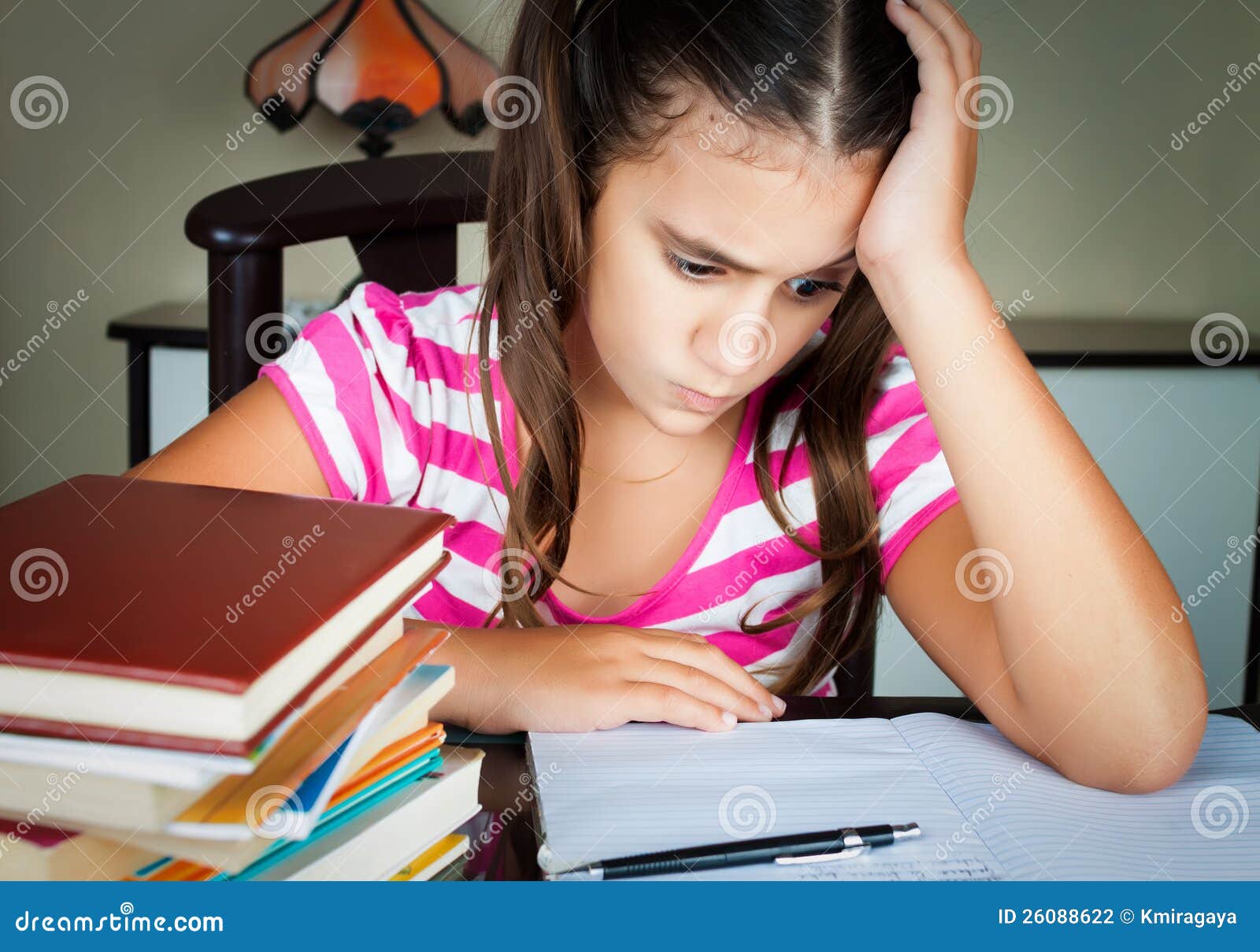 Schoolgirls at home 