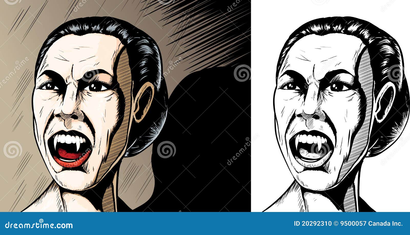 Angry Vampire Stock Photo - Image: 20292310