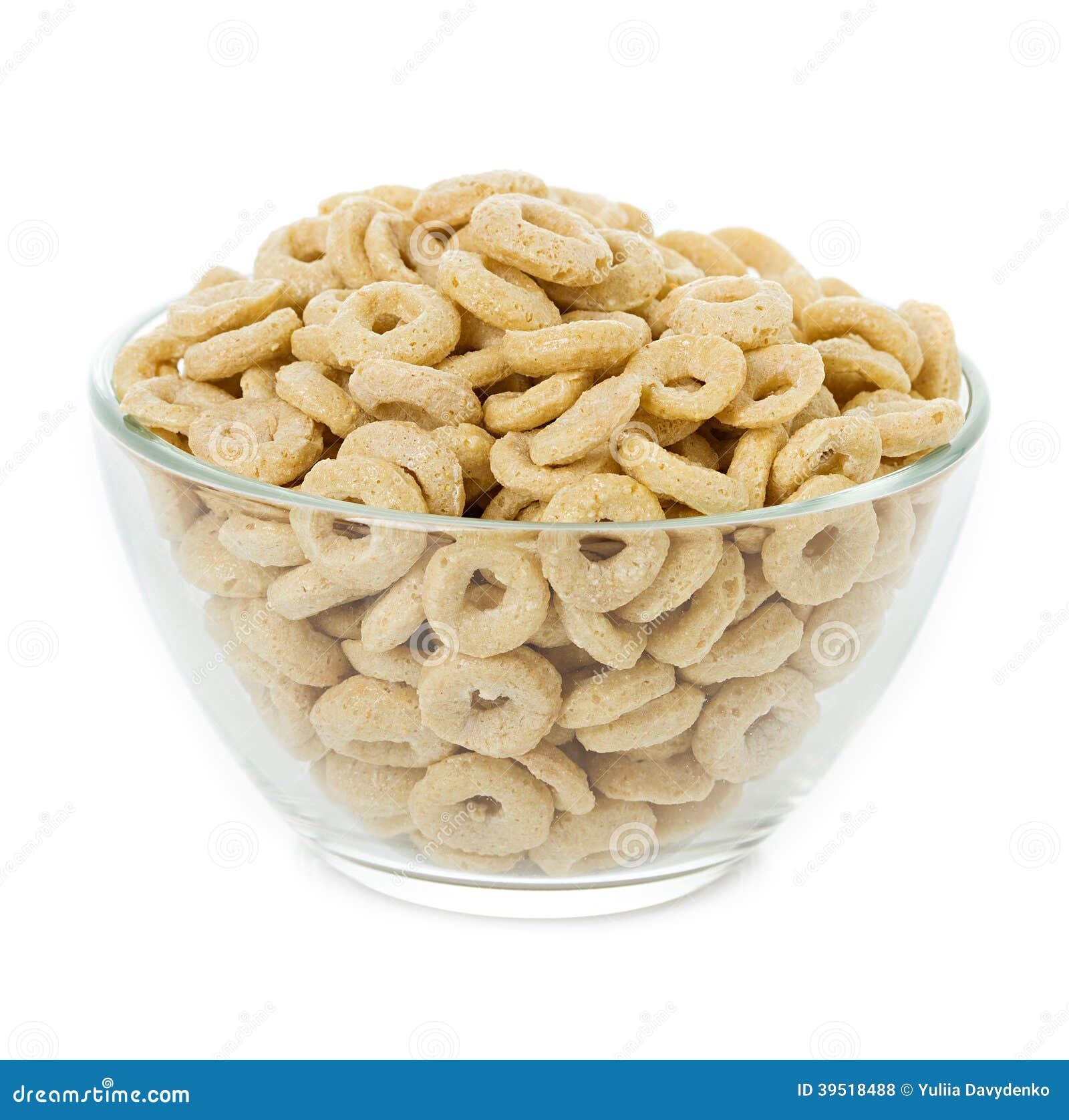 Anillos sanos del cereal de archivo. de coma