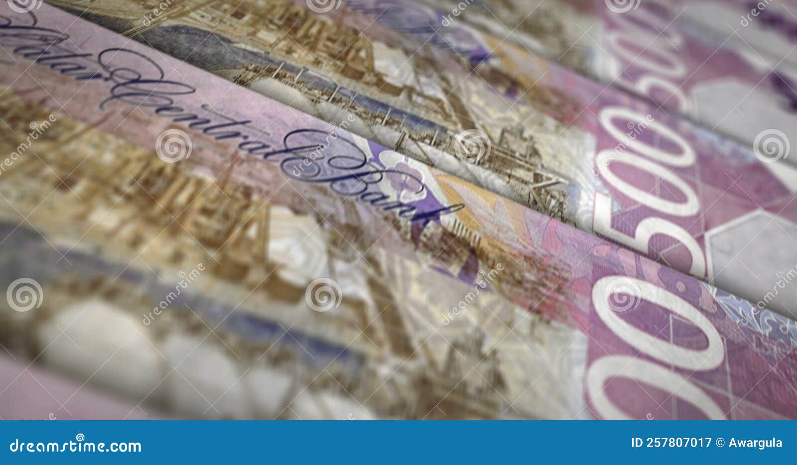 Várias notas de dinheiro do brasil, notas reais em textura e superfície