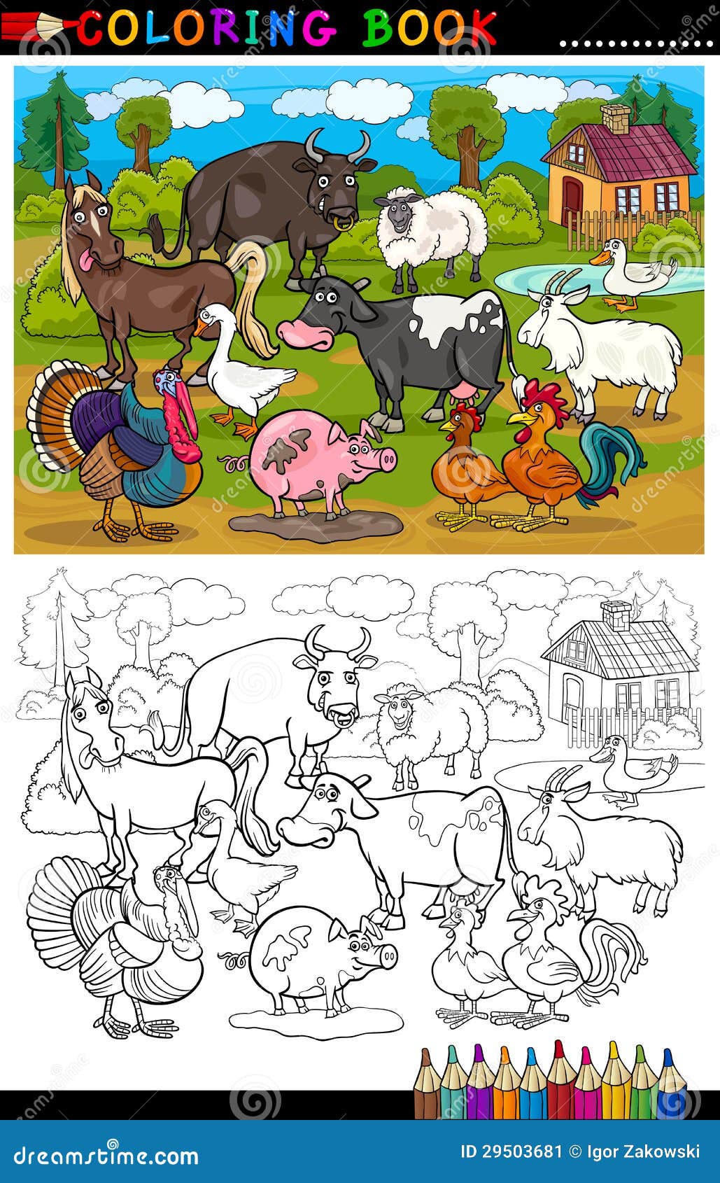 Jogo Do Enigma Do Cavalo De Exploração Agrícola Dos Desenhos Animados  Ilustração do Vetor - Ilustração de kindergarten, simples: 35173034