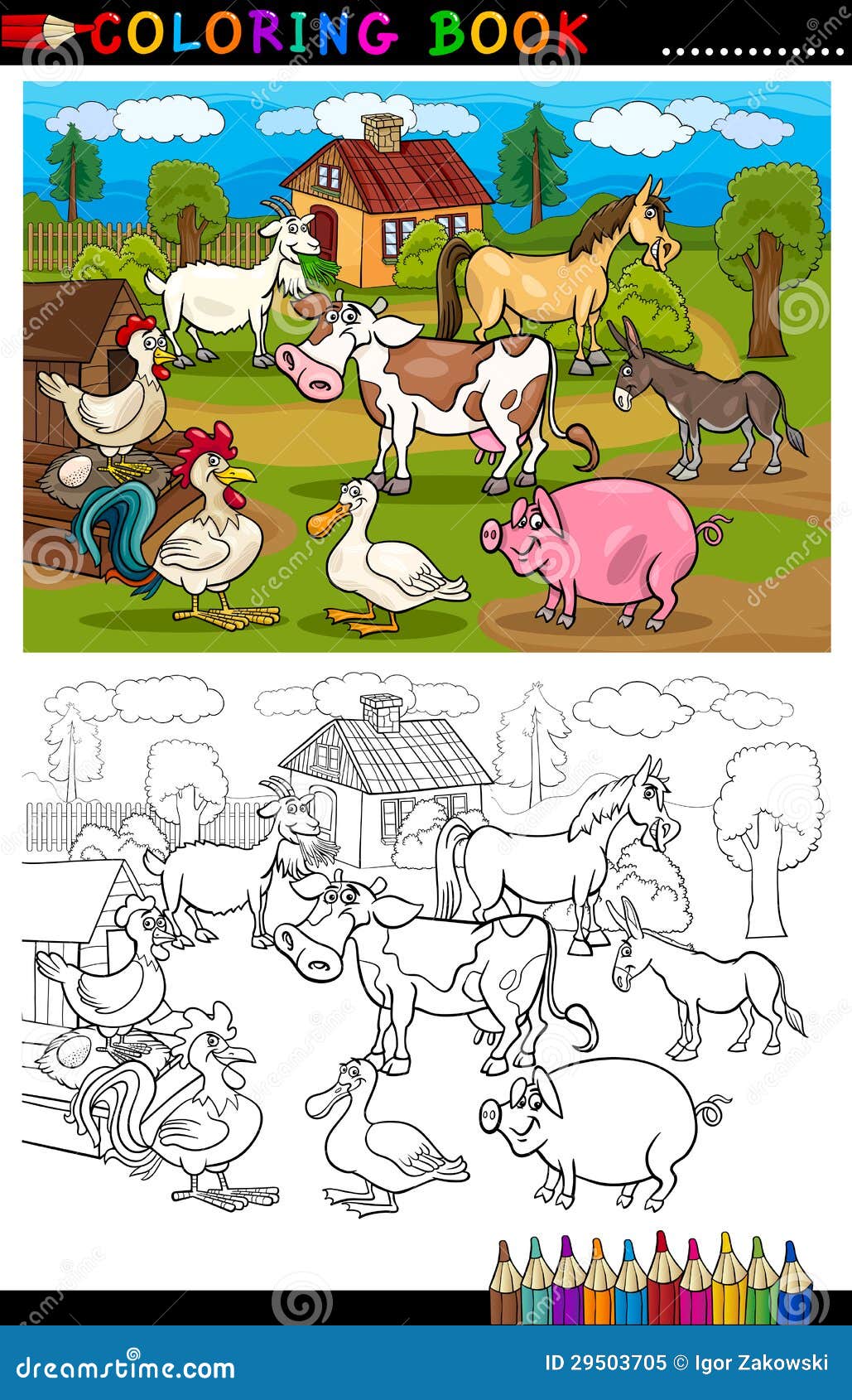 Jogo Do Enigma Do Cavalo De Exploração Agrícola Dos Desenhos Animados  Ilustração do Vetor - Ilustração de kindergarten, simples: 35173034