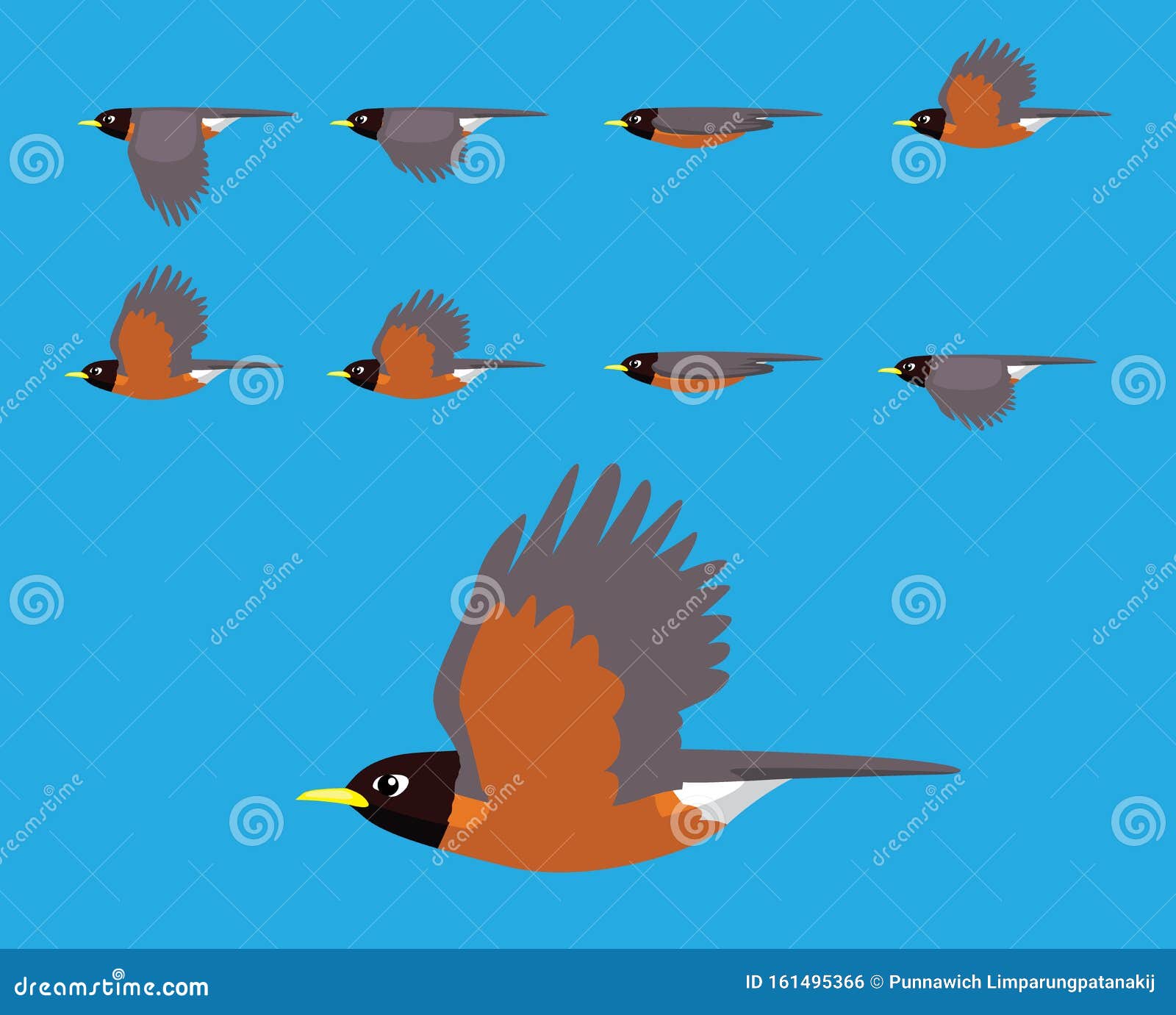 Bird Flying Animation Stock Illustrations – 539 Bird Flying Animation Stock  Illustrations, Vectors & Clipart - Dreamstime