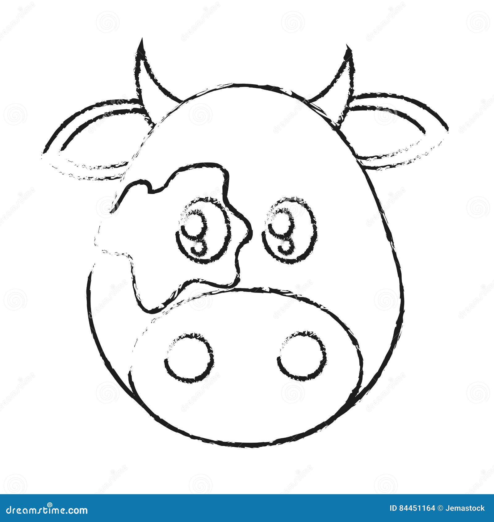 Animal cartoon icon stock vector. Illustration of vector - 84451164
