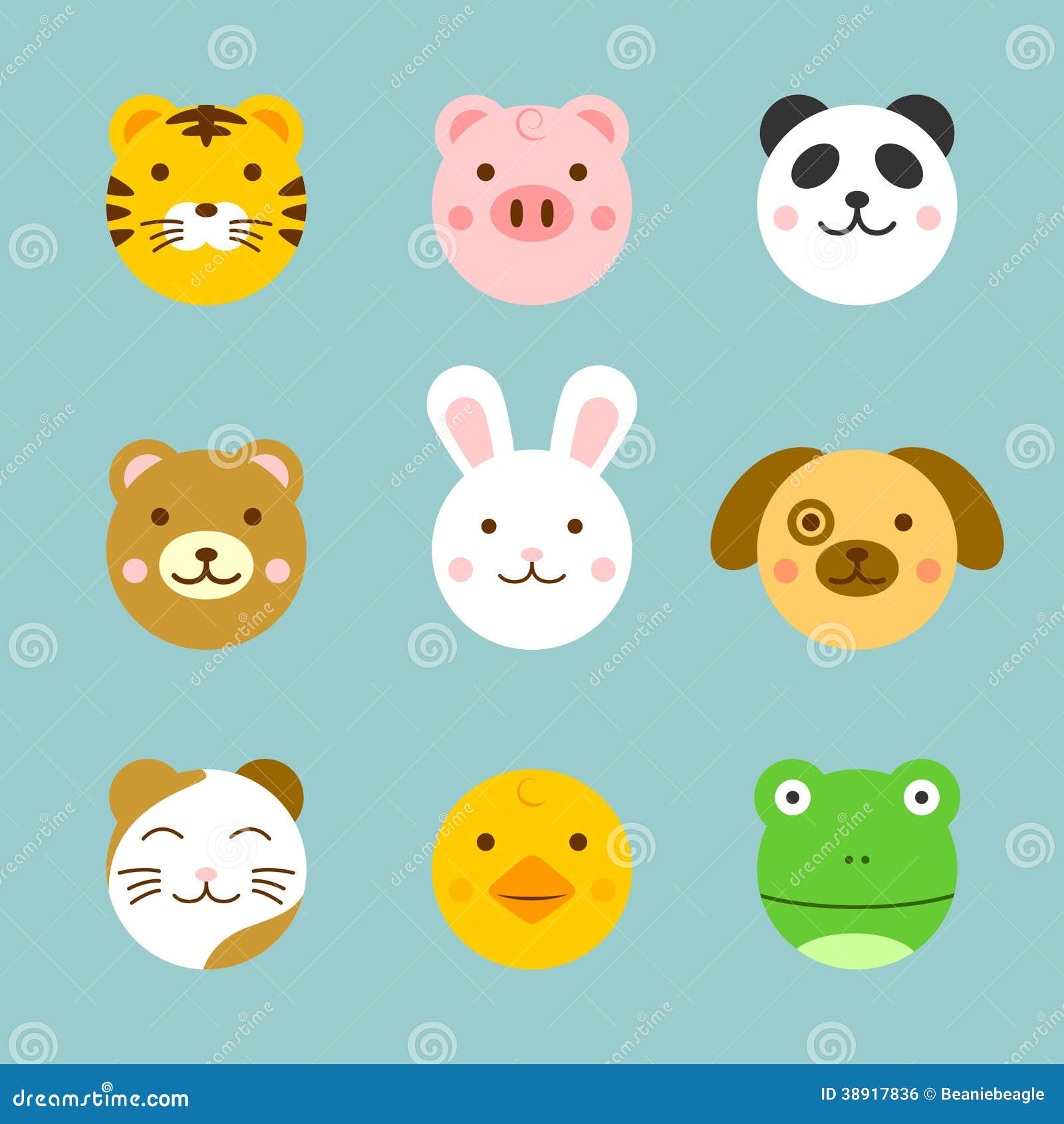 animal faces