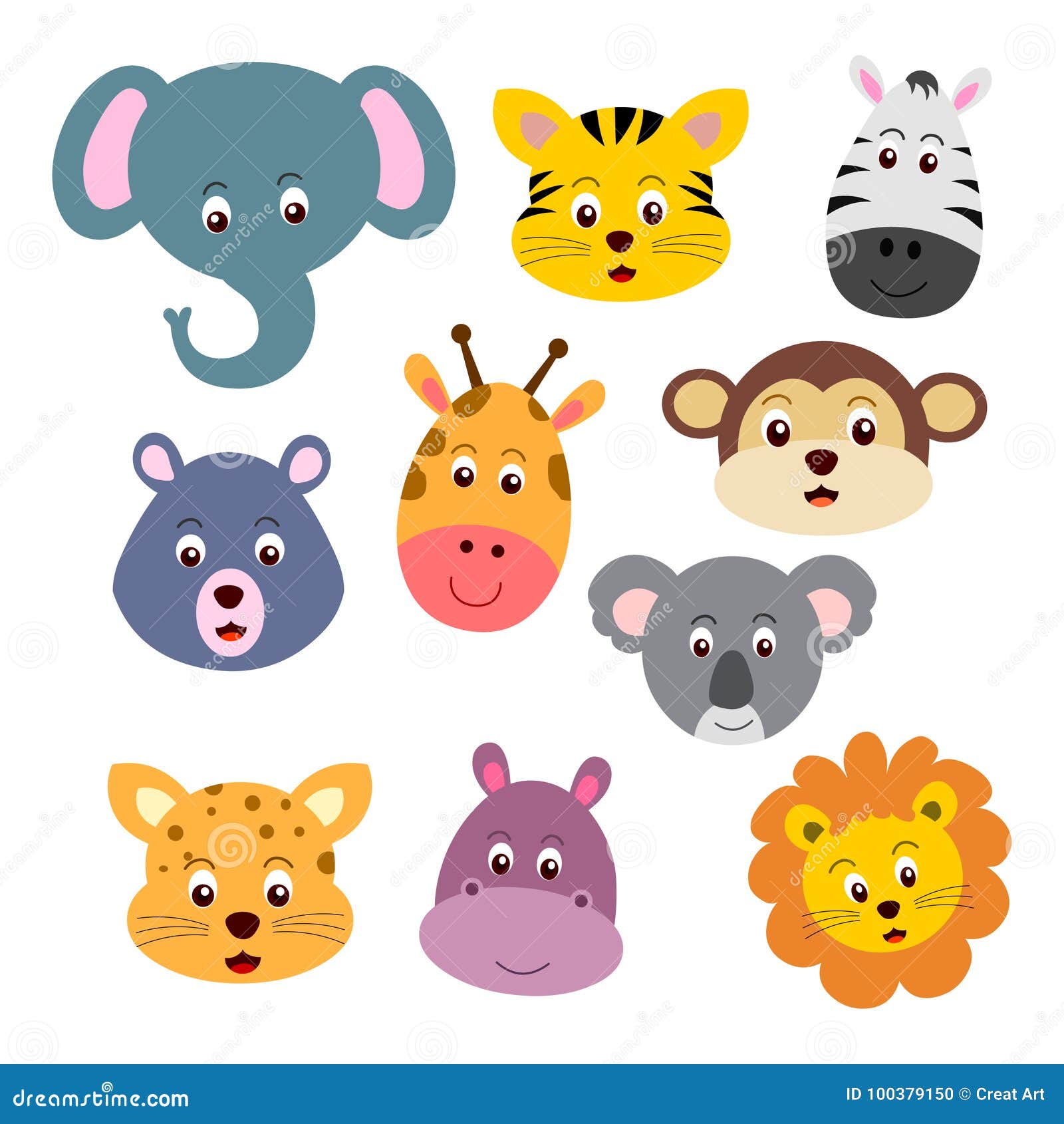 animal faces