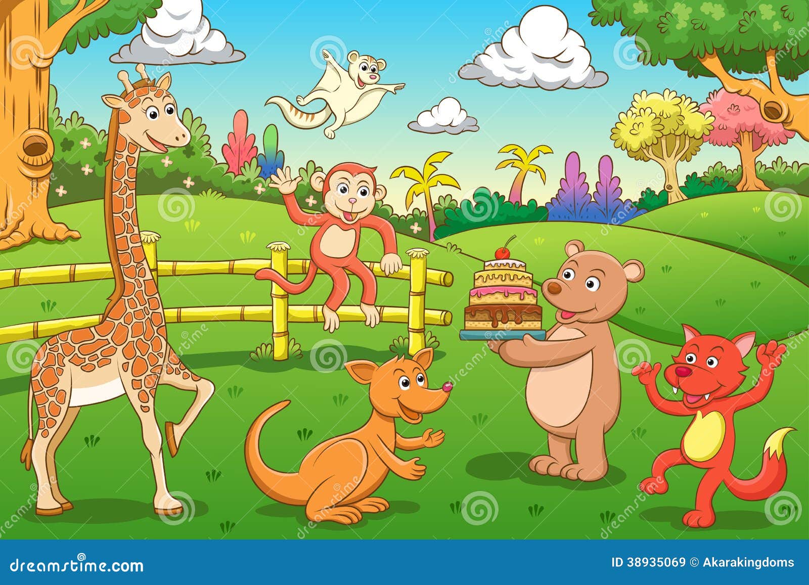 picture Easy Jungle Scene Drawing For Kids dreamstime com