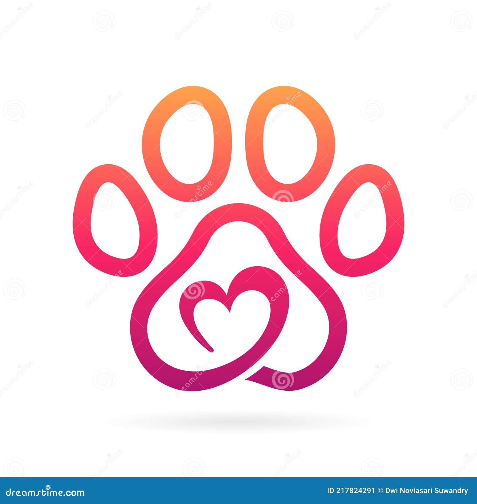 Animal Lovers Logo Vector Symbol Stock Vector - Illustration of friendship,  allowed: 217824291