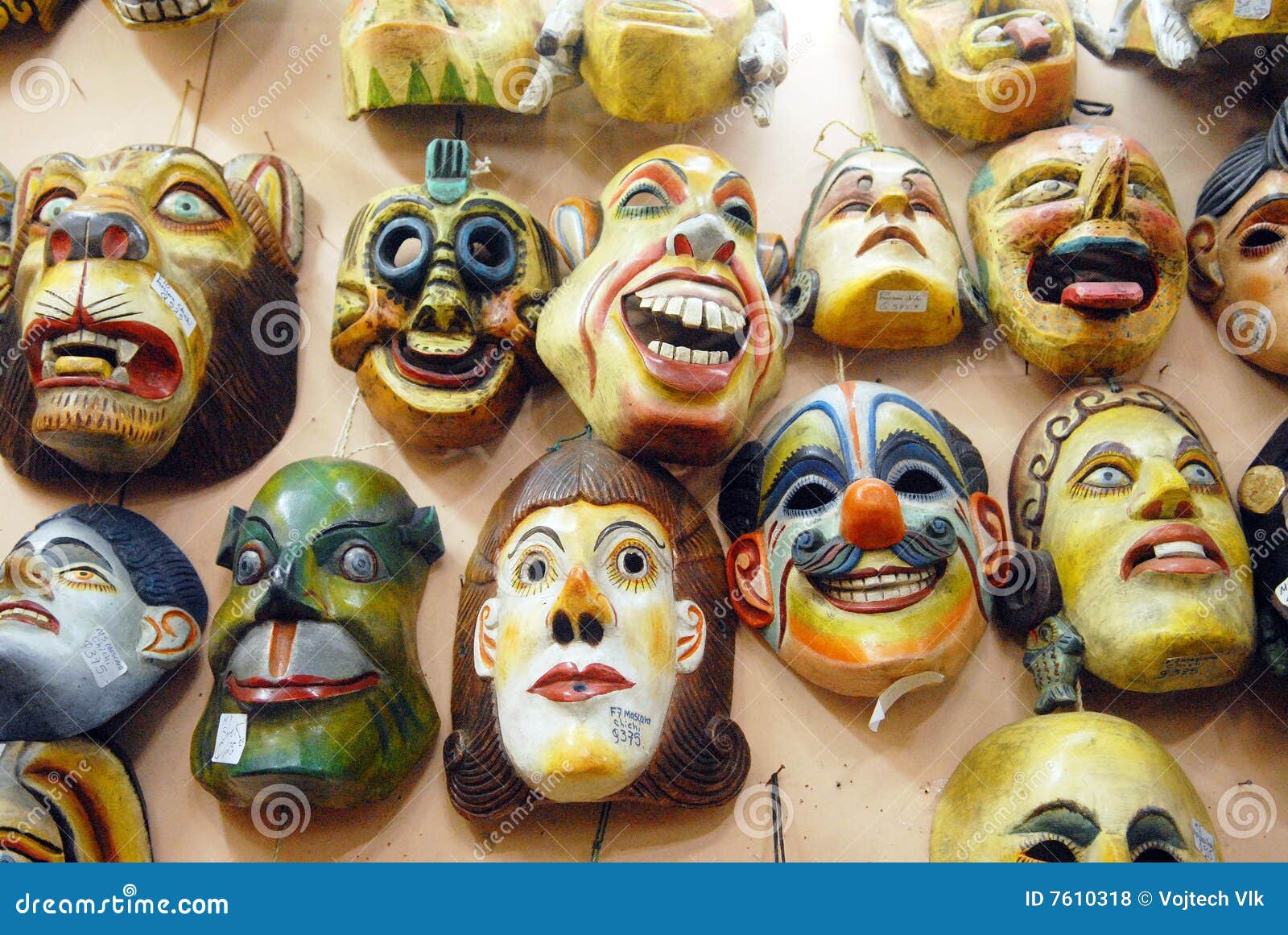 Animal masks stock photo. Image of masks, mask, mart, faces - 7610318